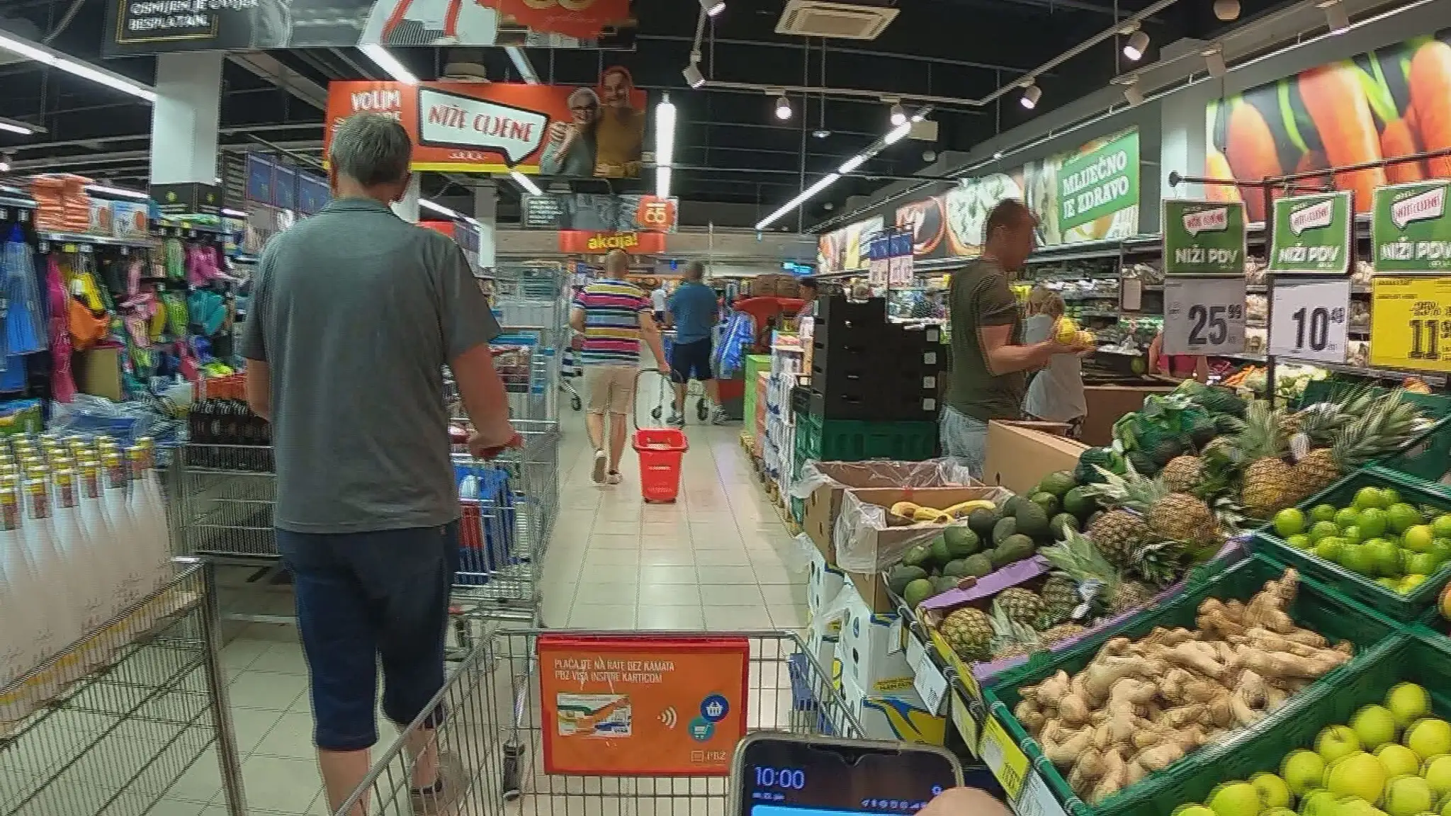 Potraviny v Chorvátsku.
