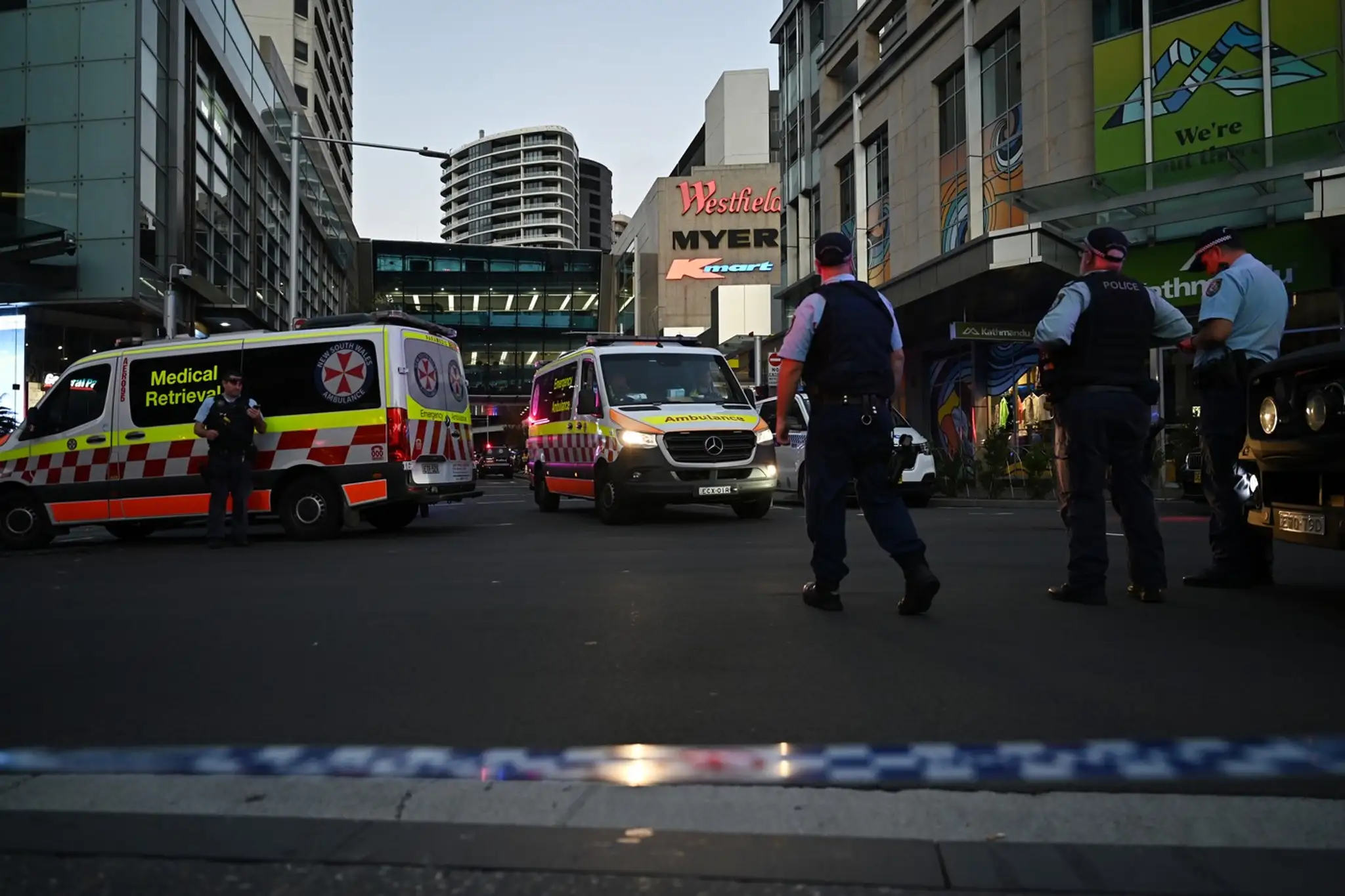 Útok v Sydney.