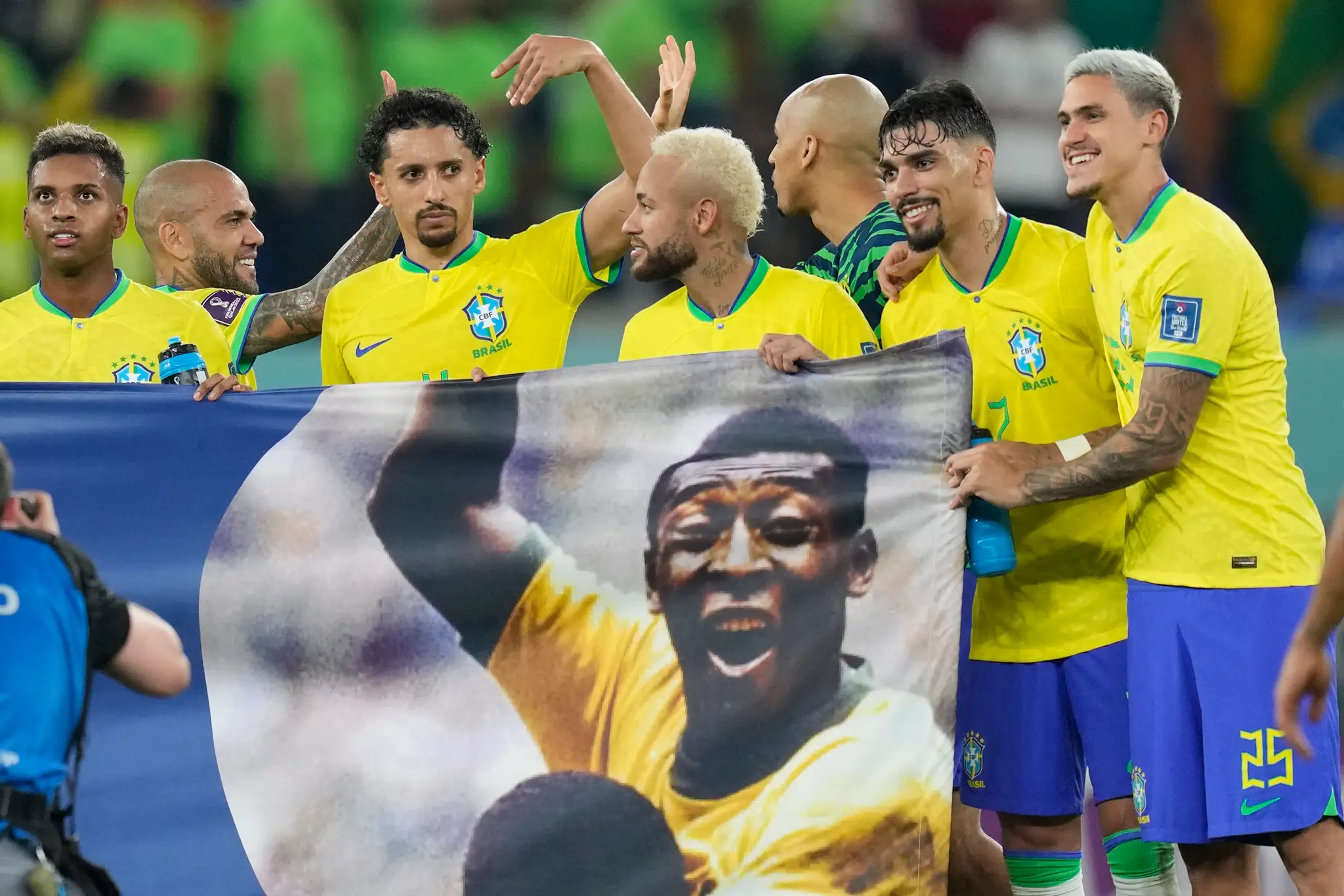 Brazília vyjadruje podporu Pelému