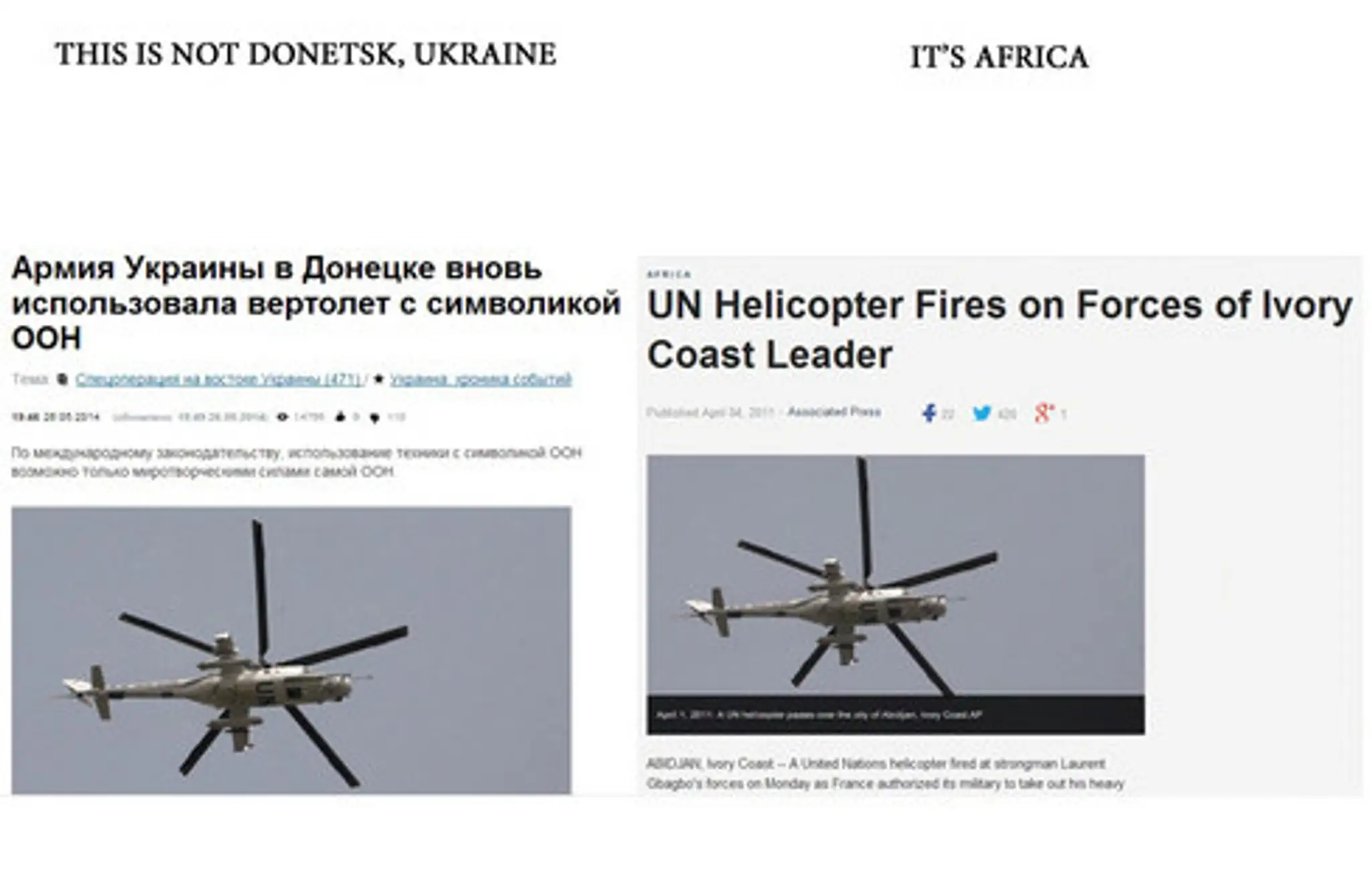 Fotka z Ukrajiny verzus pravda