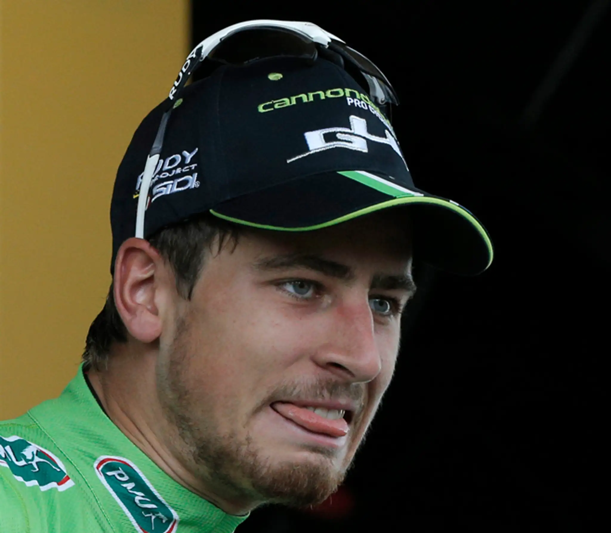 Peter Sagan po 2. etape TdF v Británii
