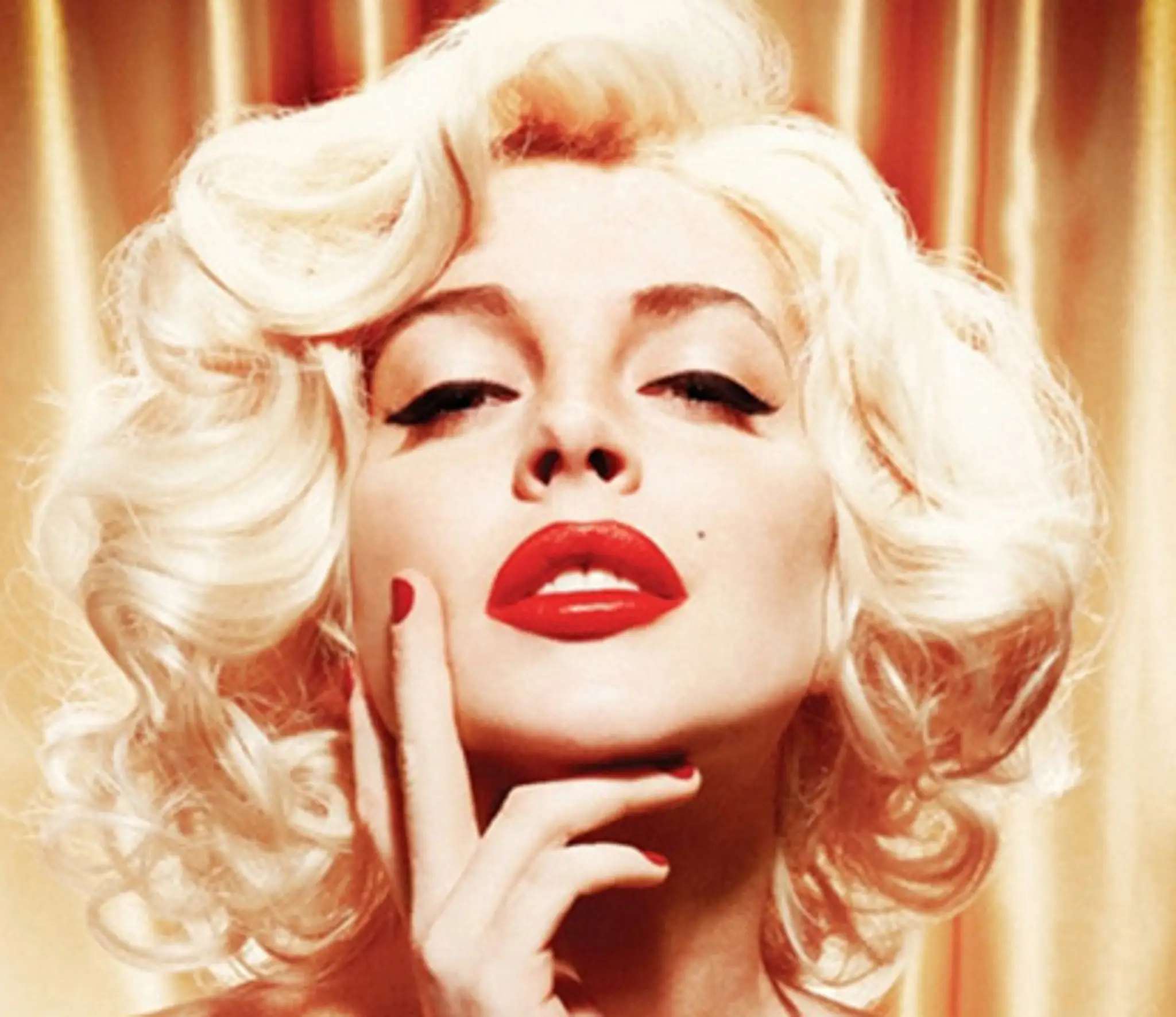 Lindsay Lohan ako Marilyn Monroe.