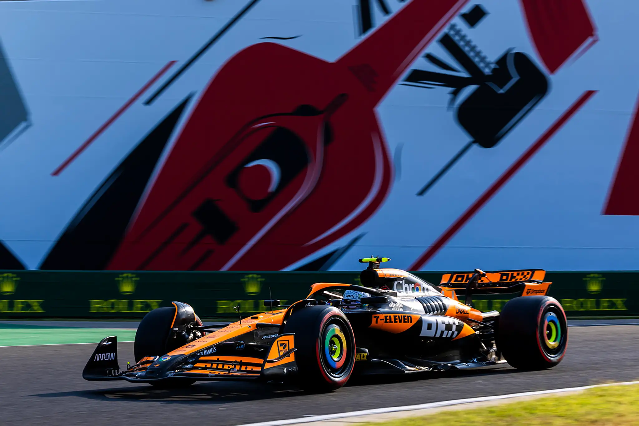 Lando Norris z McLarenu.