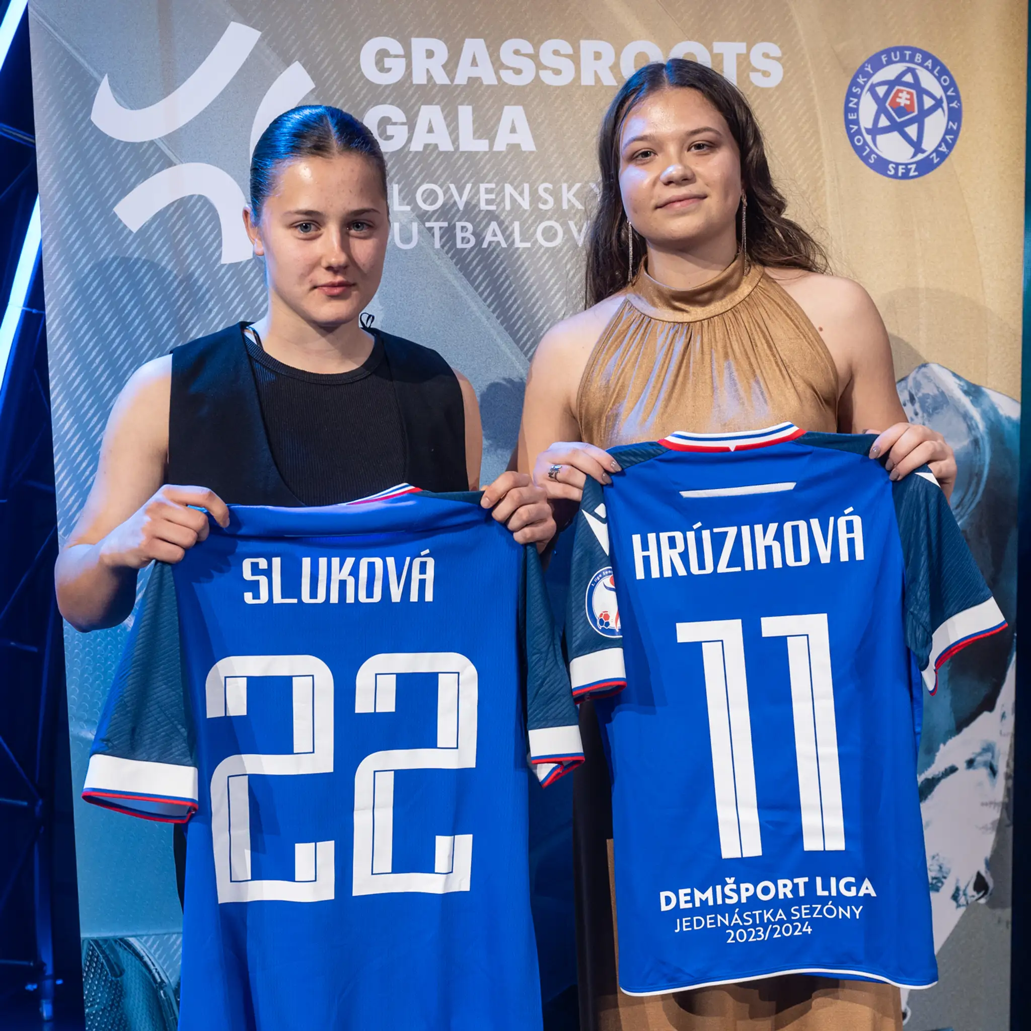 Odovzdávanie ocenení Grassroots Gala.