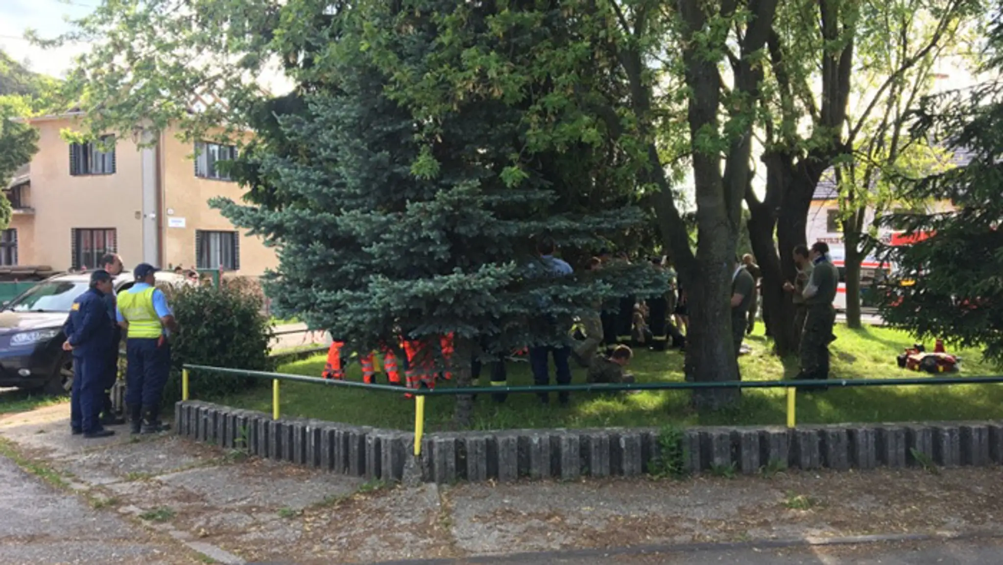 Nehoda v obci Jalná.
