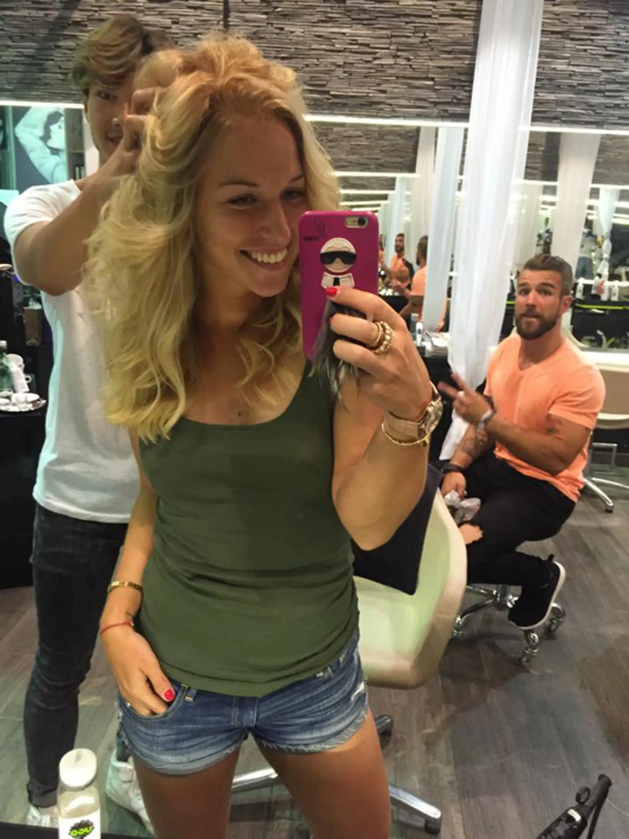 Dominika Cibulková, účes júl 2015