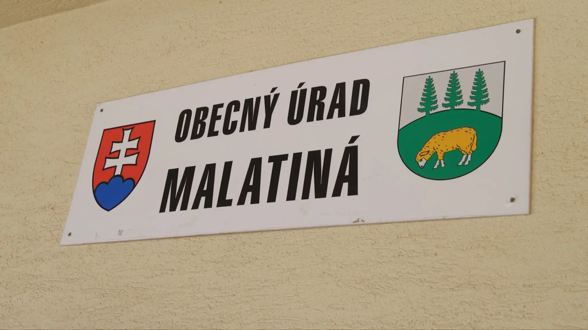 Obec Malatiná.