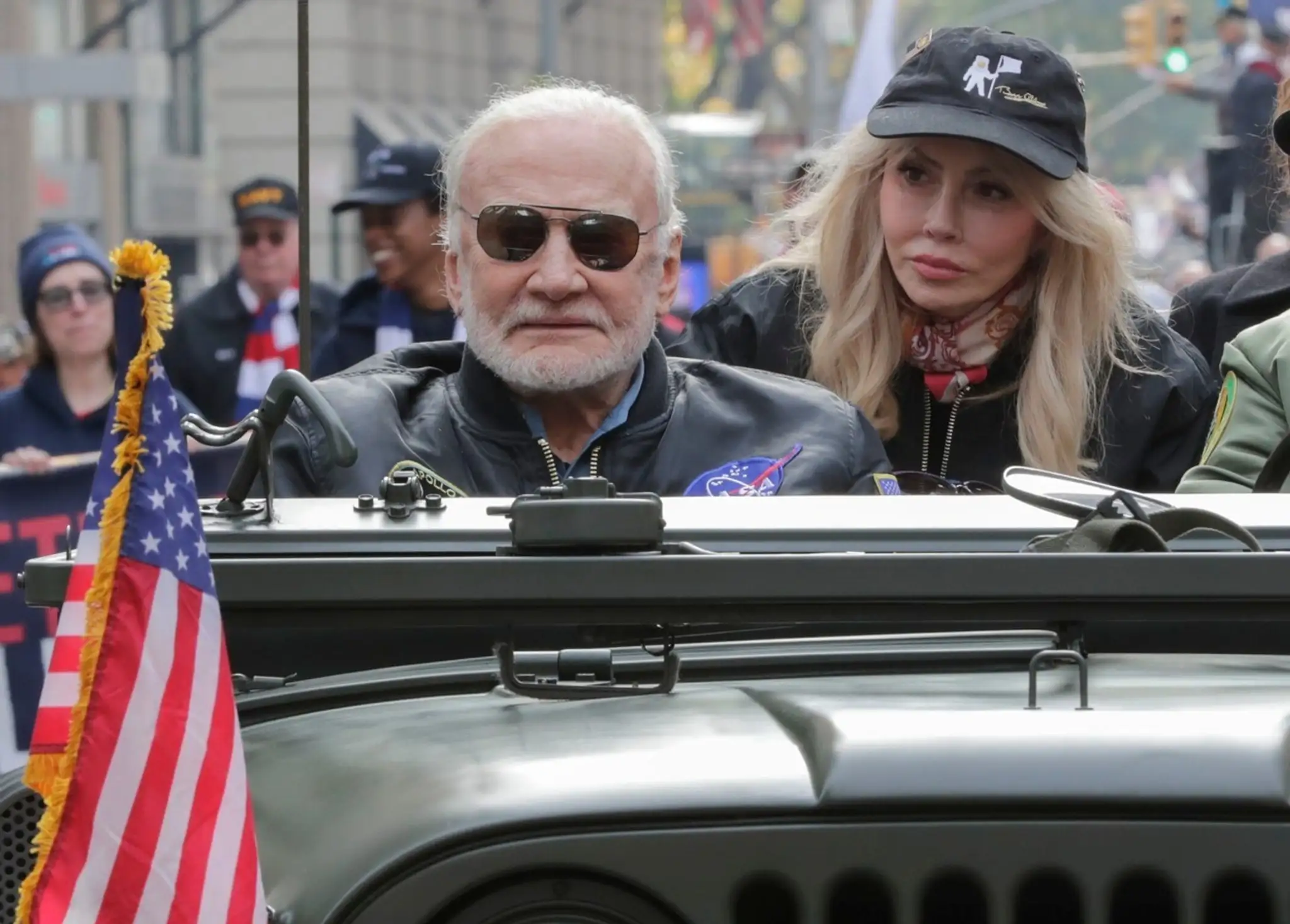 Buzz Aldrin a jeho štvrtá manželka.