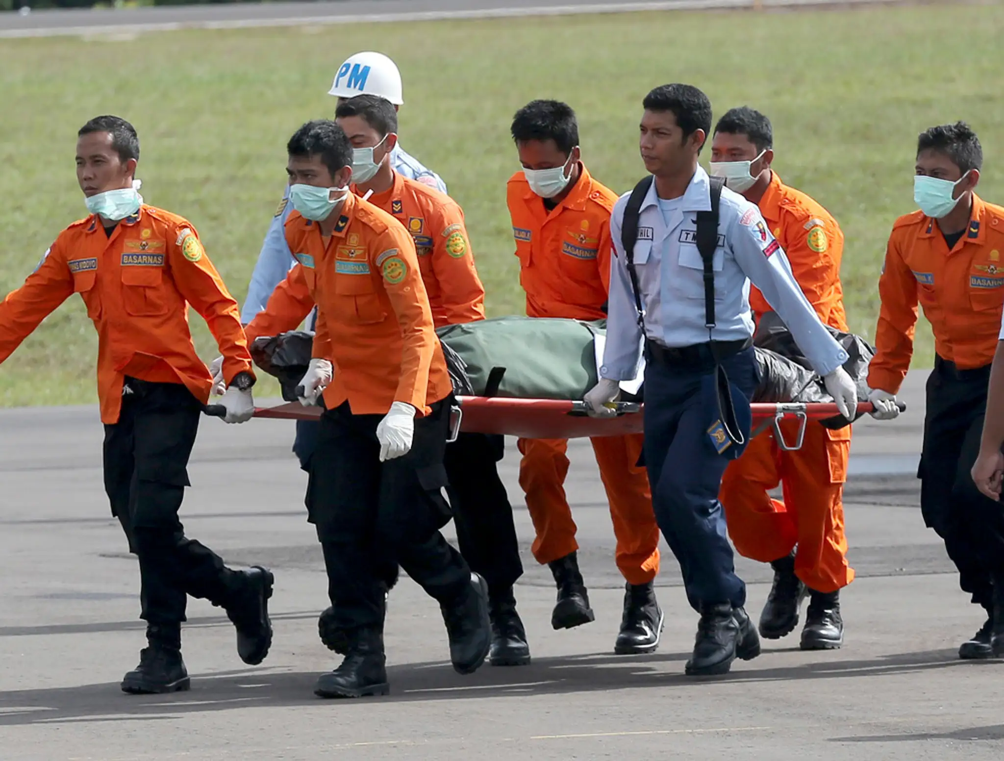 Telá z lietadla AirAsia.