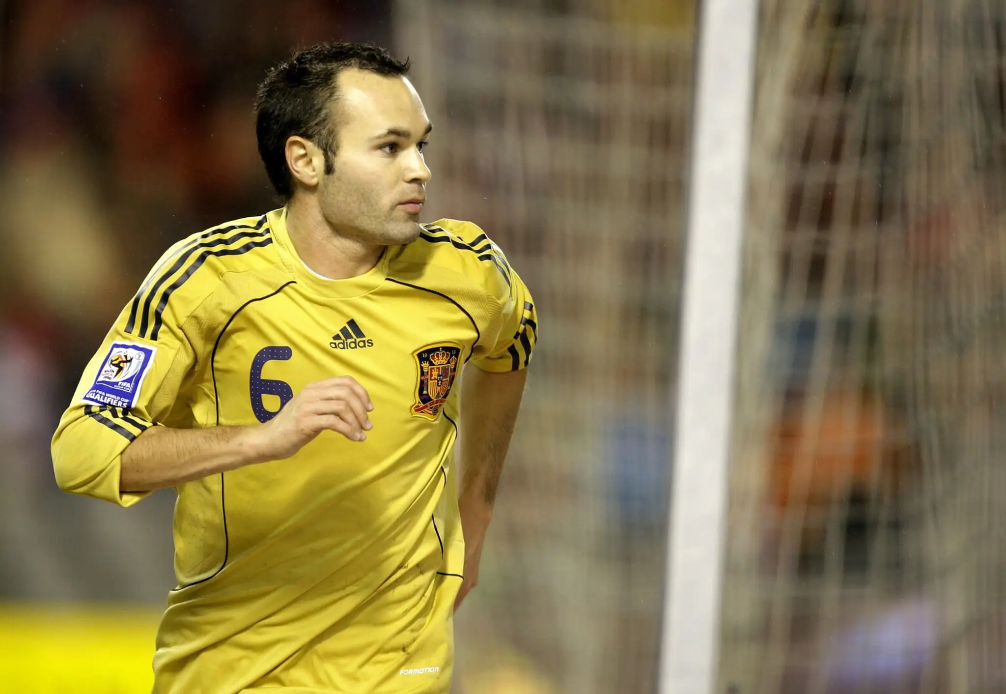 Andrés Iniesta na archívnej snímke z roku 2010.