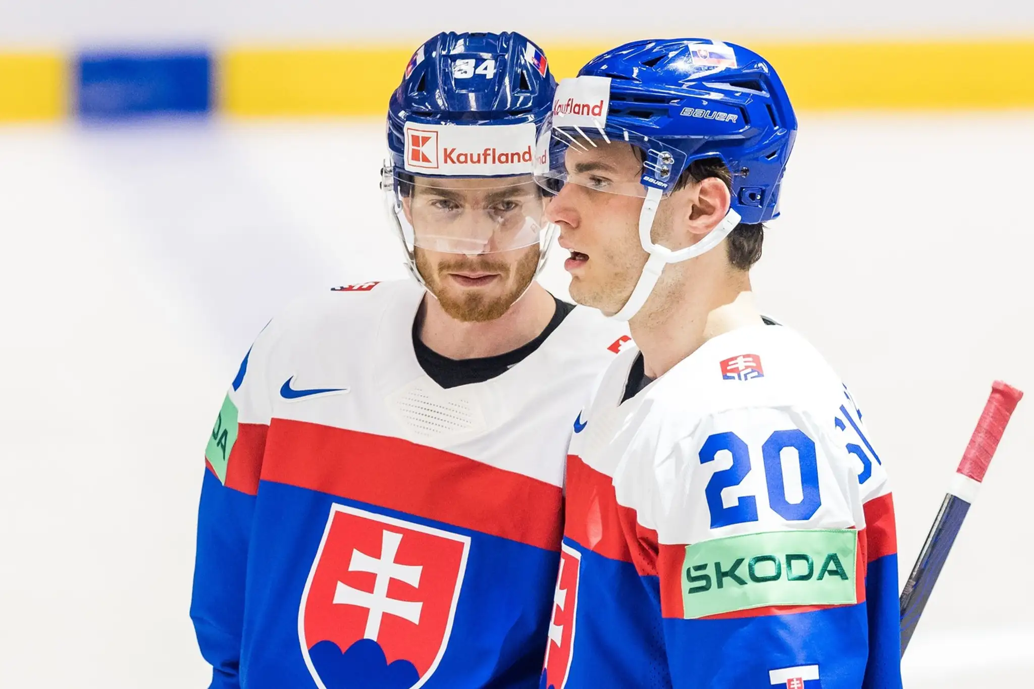Peter Cehlárik a Juraj Slafkovský