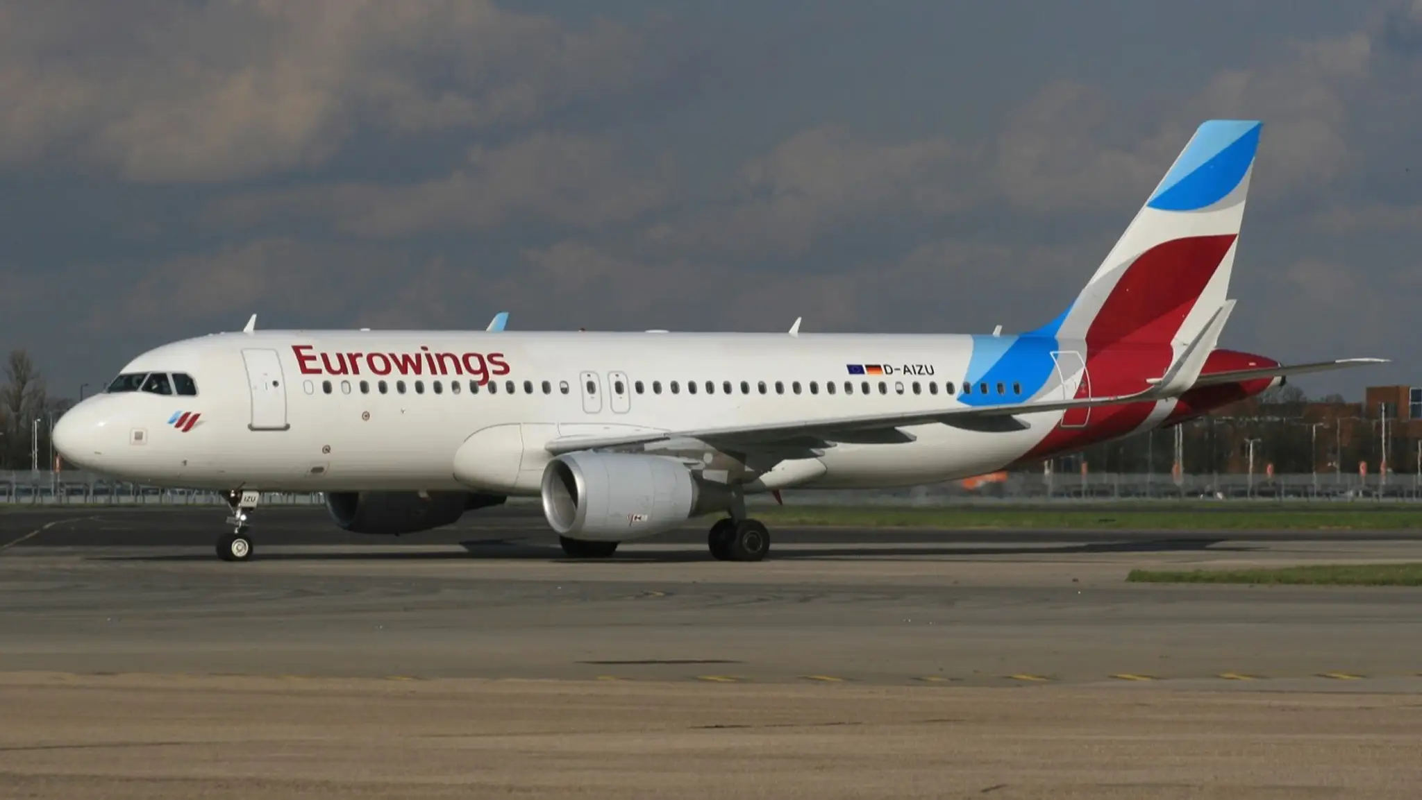 Lietadlo spoločnosti Eurowings (ilustračná snímka)