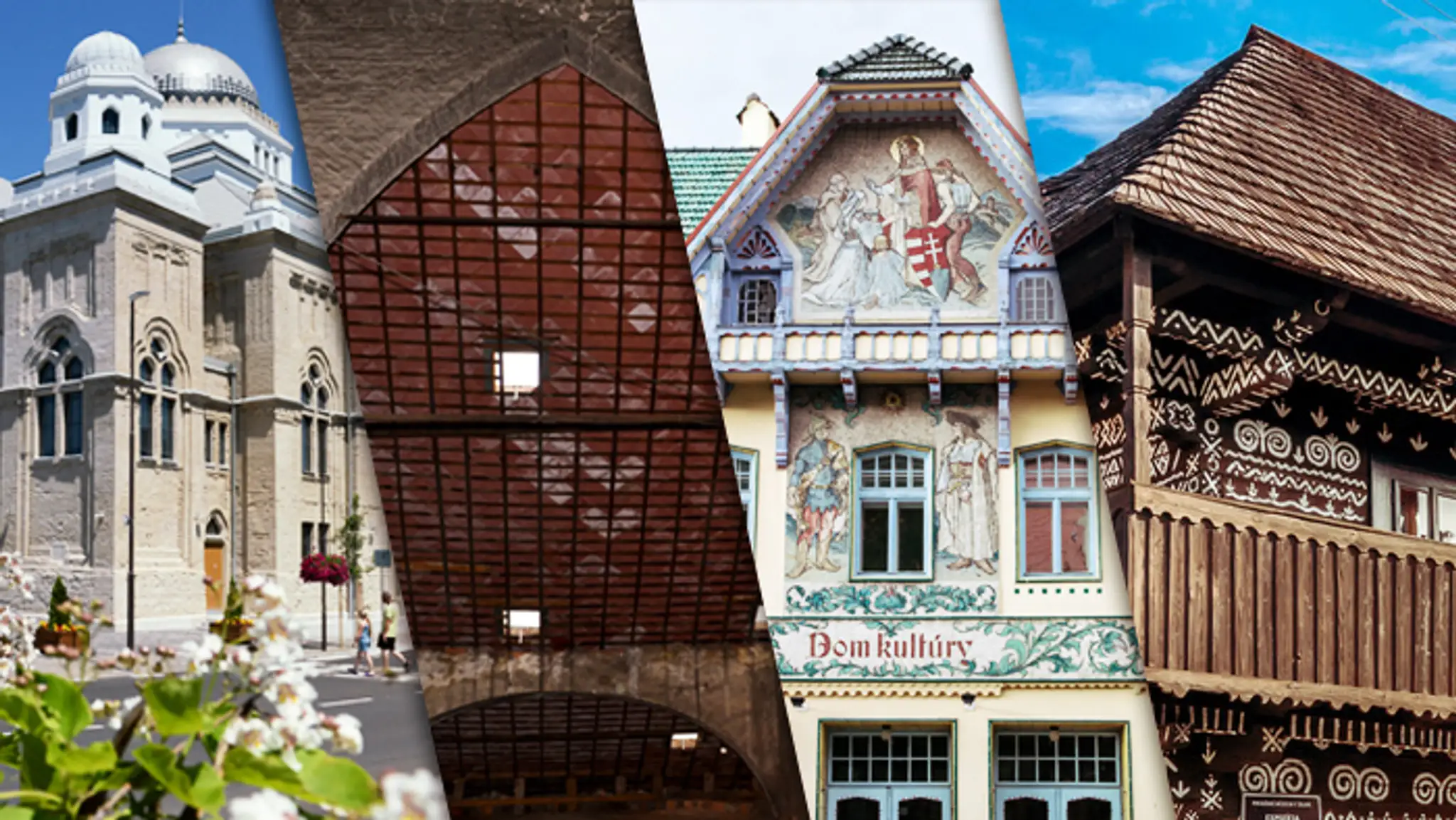 Krásy slovenskej architektúry na Slovensku.