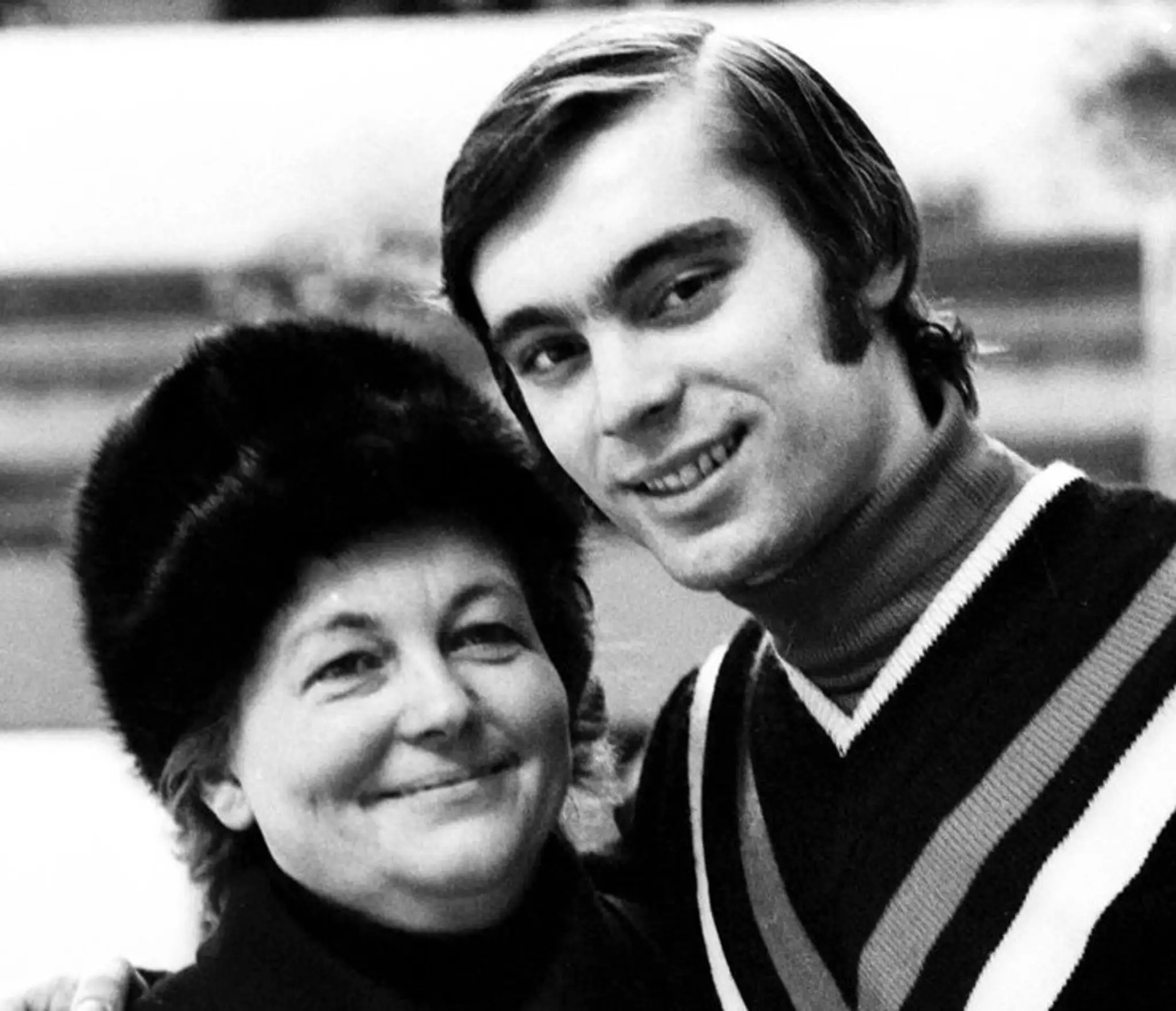 Hilda Múdra a Ondrej Nepela počas MS 1973 v Bratislave.