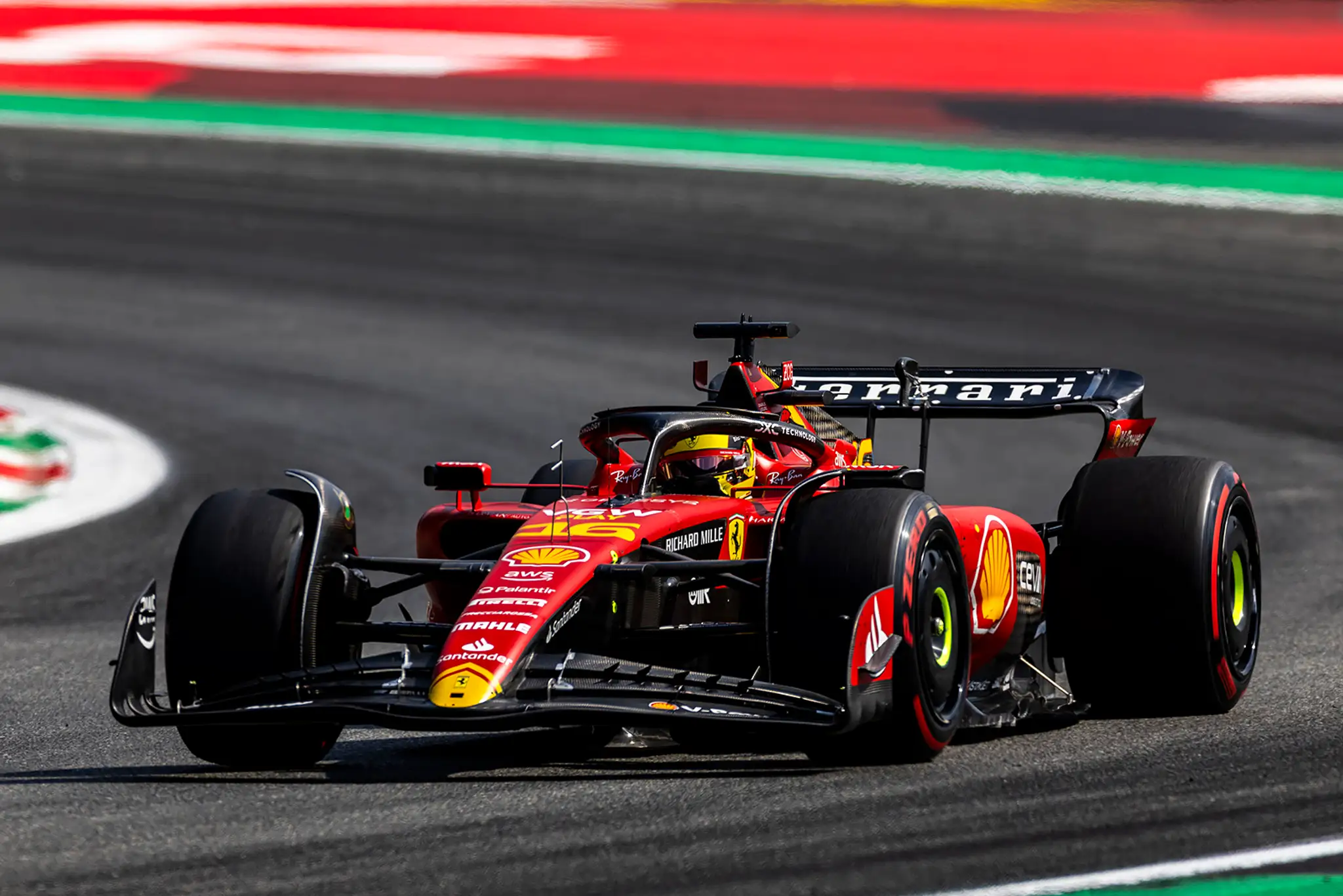 Charles Leclerc vo svojom monoposte.
