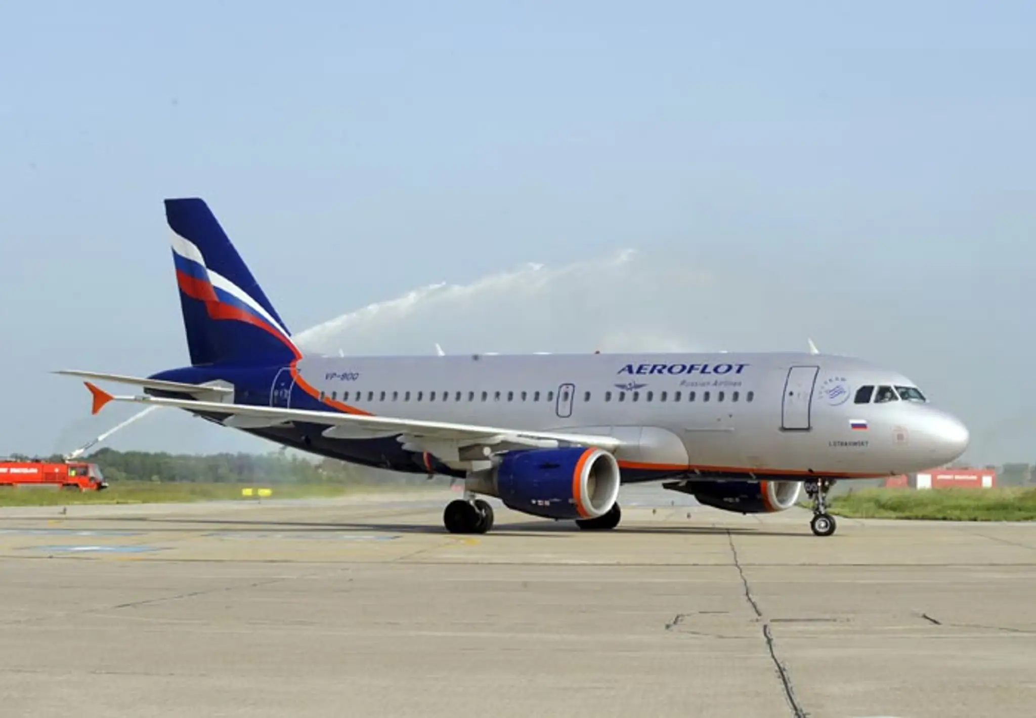 Lietadlo spoločnosti Aeroflot.