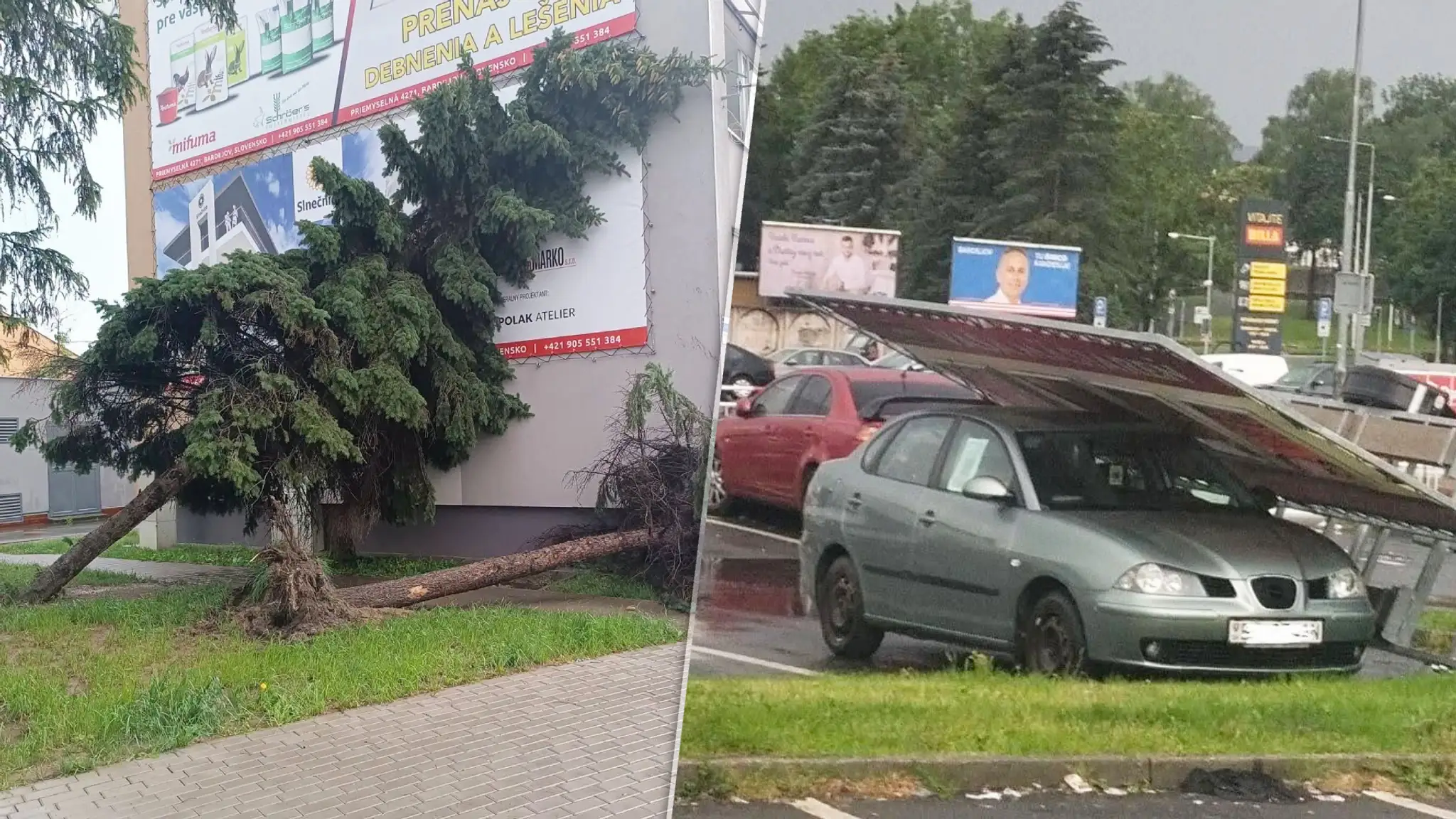 Škody v Bardejove