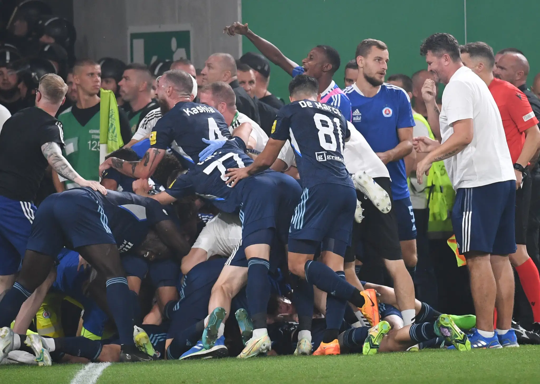 Ferencváros Budapešť - SLOVAN BRATISLAVA