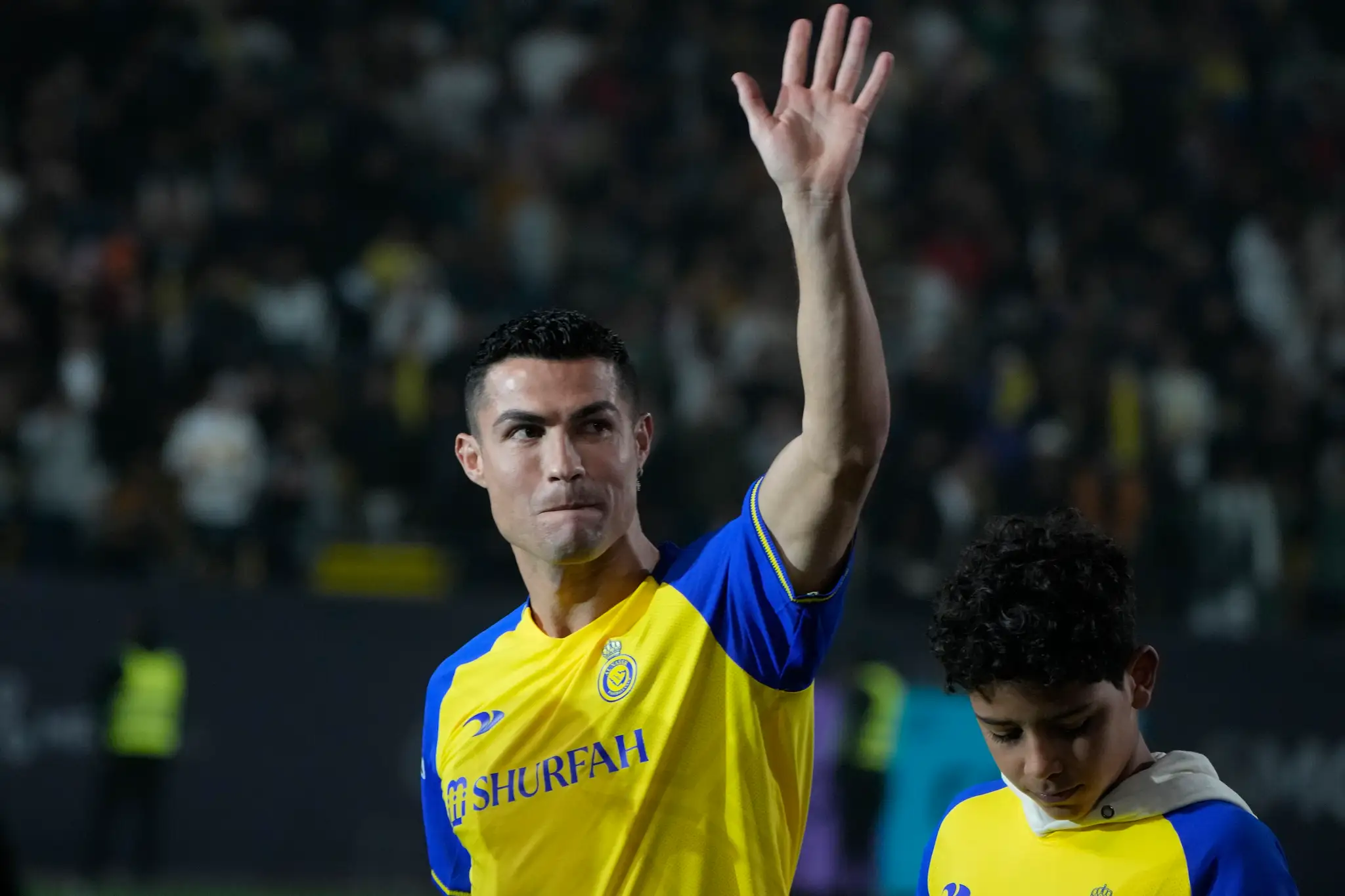 Cristiano Ronaldo máva divákom