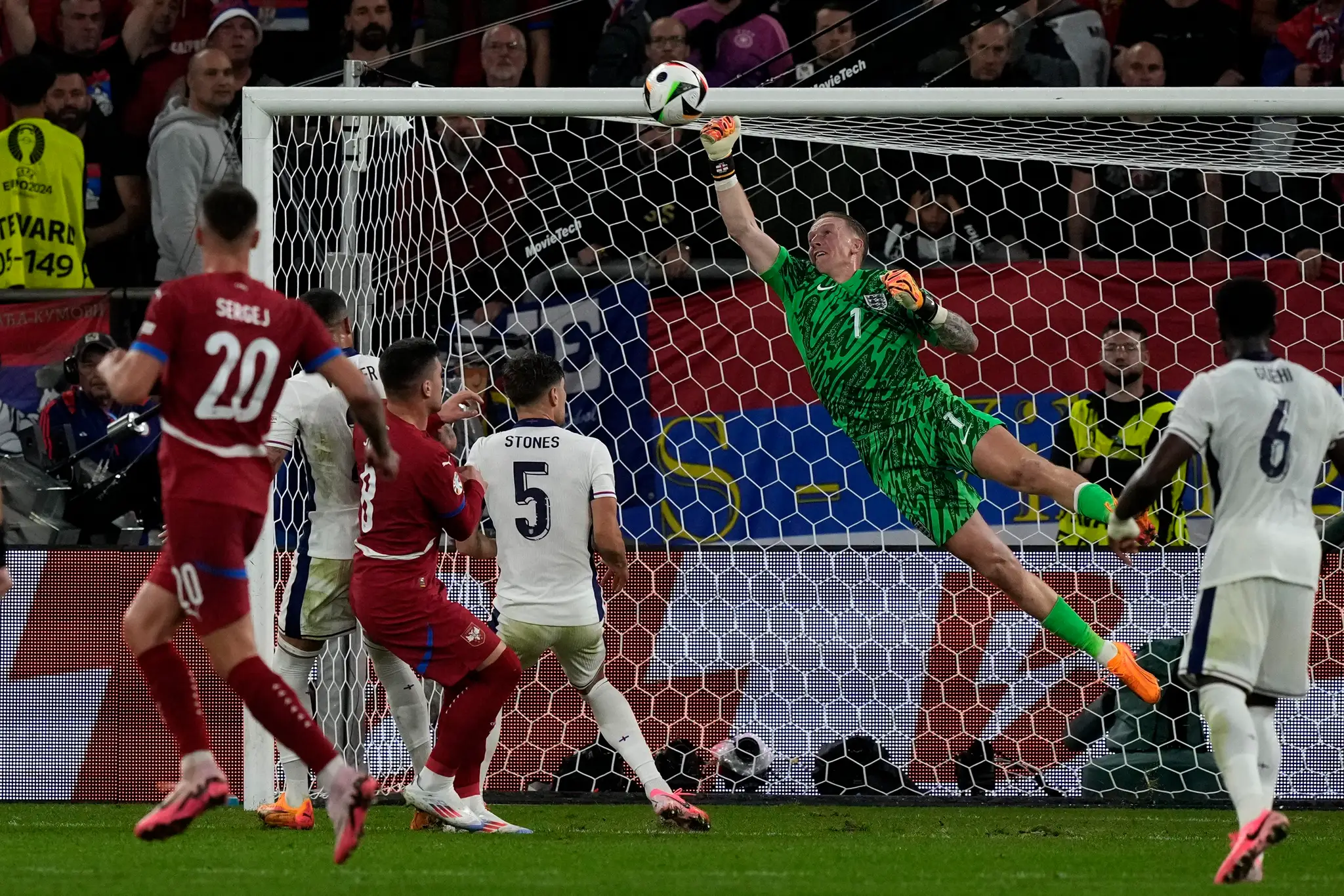 Srbsko - Anglicko 0:1 (EURO 2024).