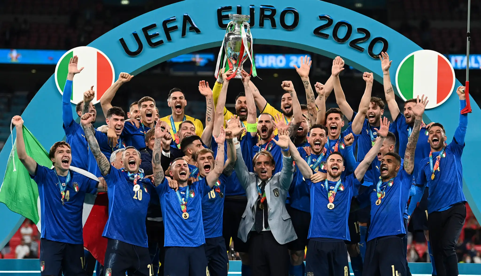 Taliansky tím zvíťazil a stal sa šampiónom Európy.