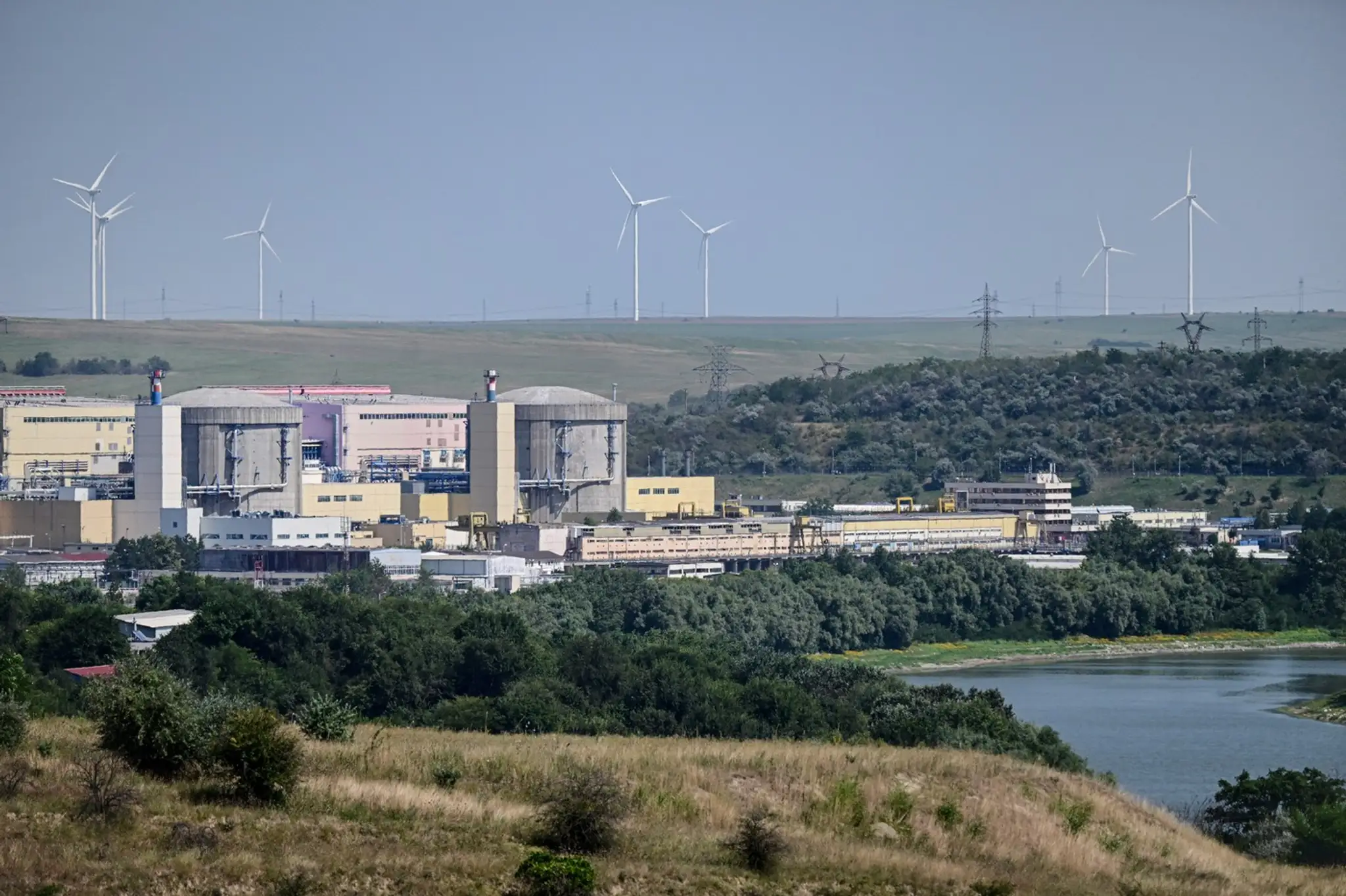 Jadrová elektráreň Cernavoda.