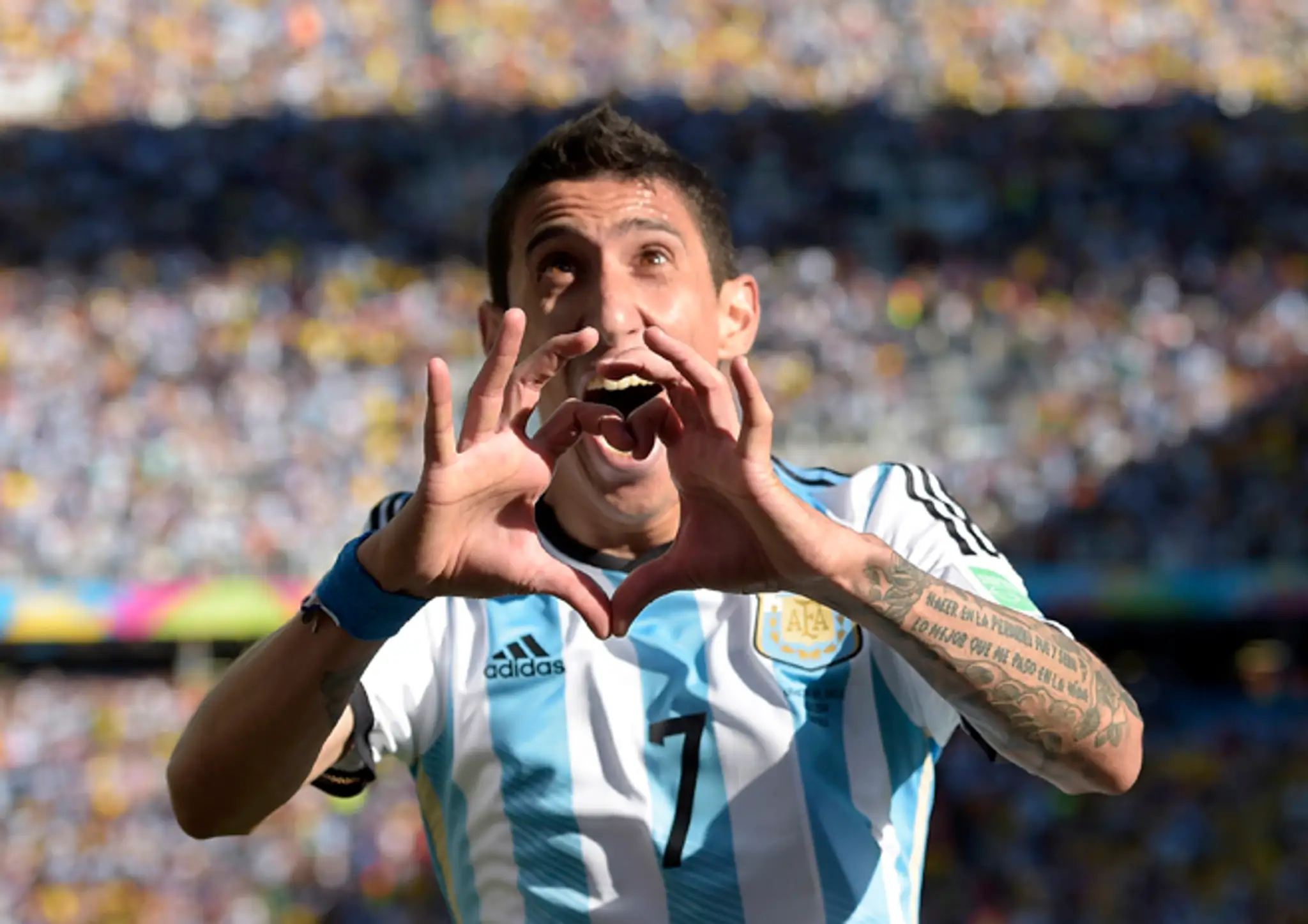 Argentínsky hráč  Di Maria.