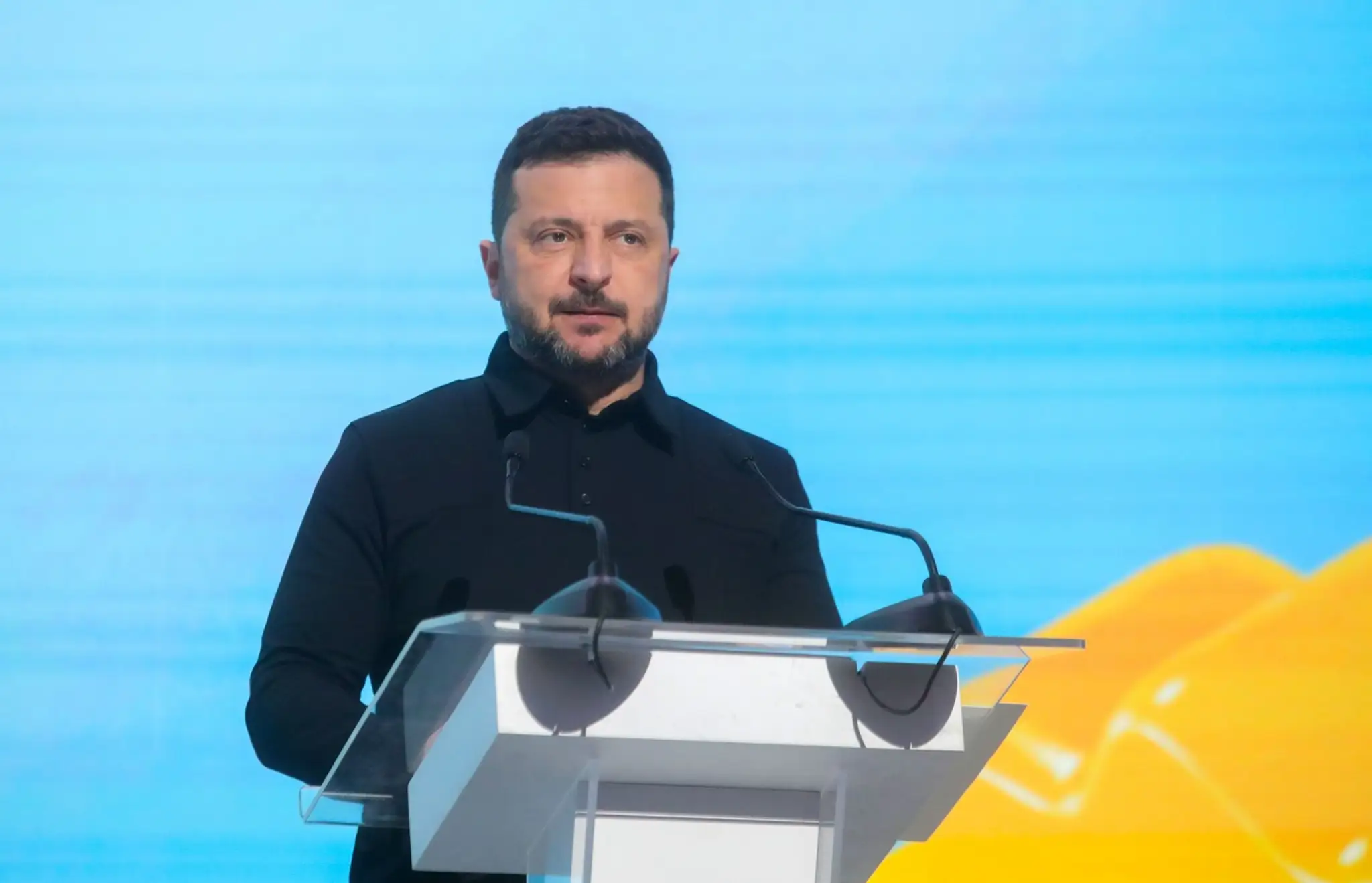 Ukrajinský prezident Volodymyr Zelenskyj.