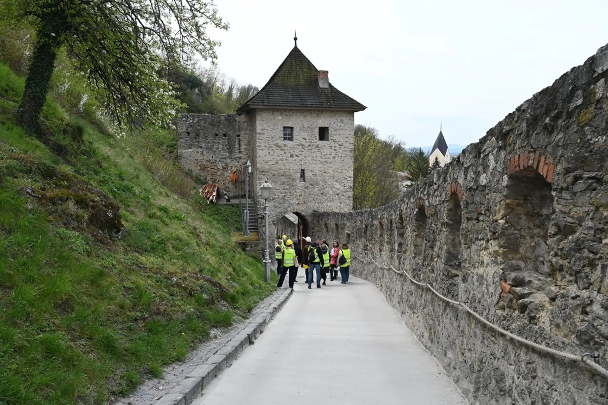 Rekonštrukcia Trenčianskeho hradu.