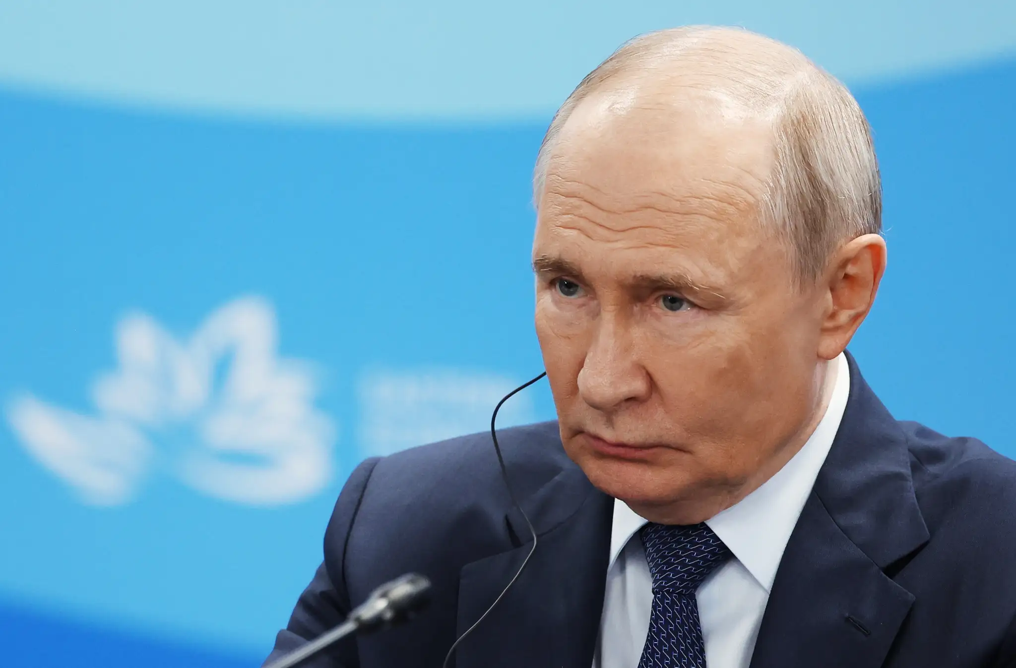 Na snímke ruský prezident Vladimir Putin 