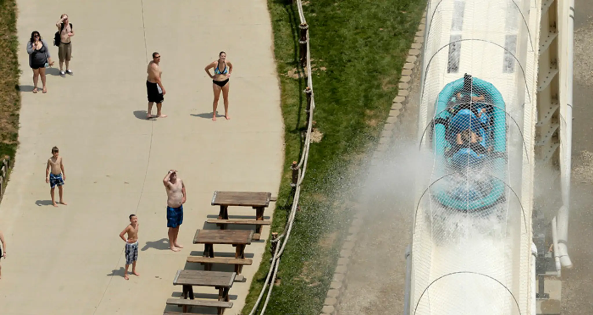 Zábavný park Schlitterbahn Waterparks and Resorts v americkom meste Kansas City.