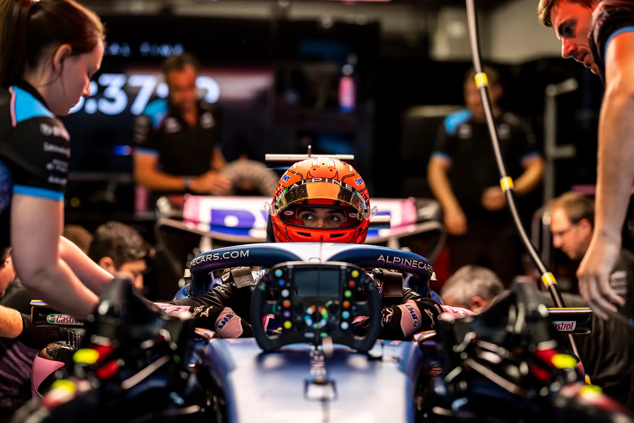 Francúzsky pilot Esteban Ocon