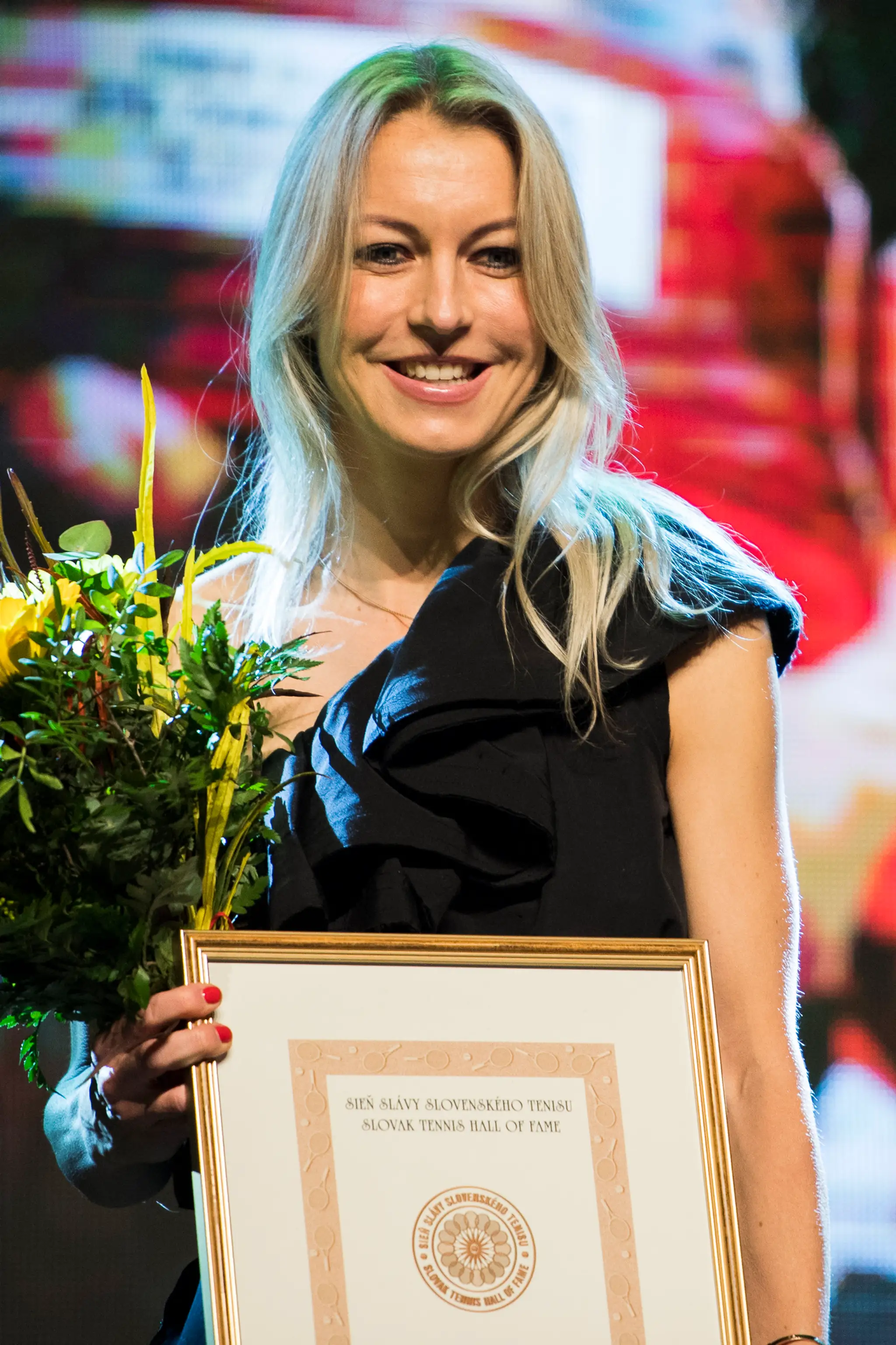Tenisová legenda Henrieta Nagyová po vstupe do Siene slávy slovenského tenisu.