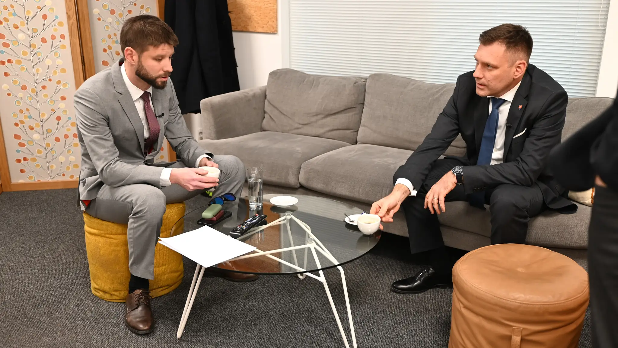 Michal Šimečka a Tomáš Taraba.