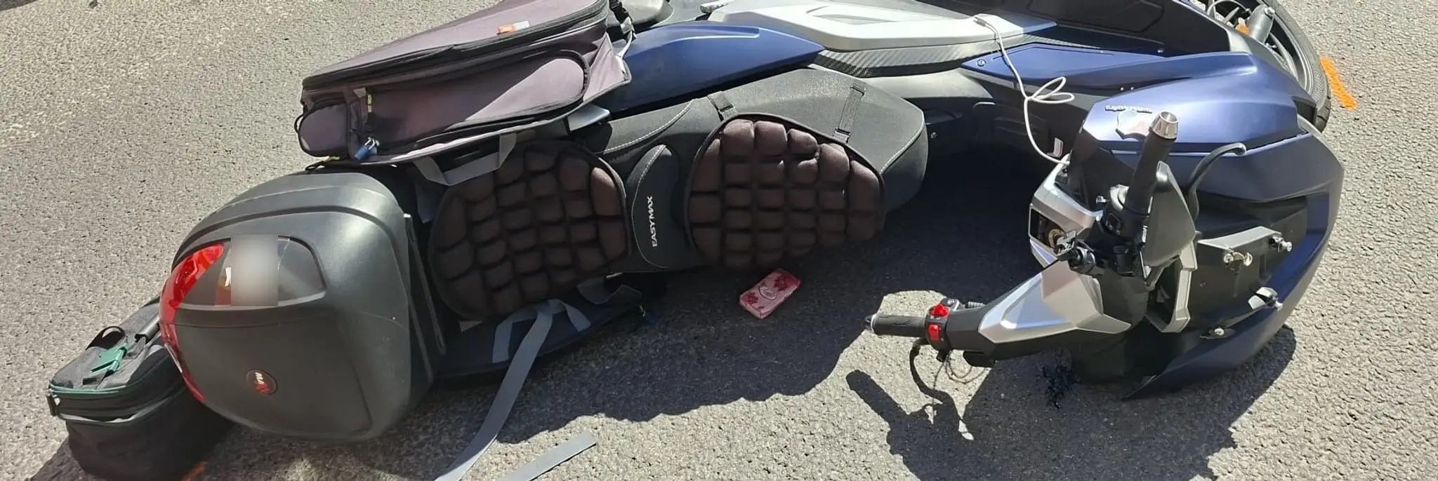 O život prišiel motocyklista