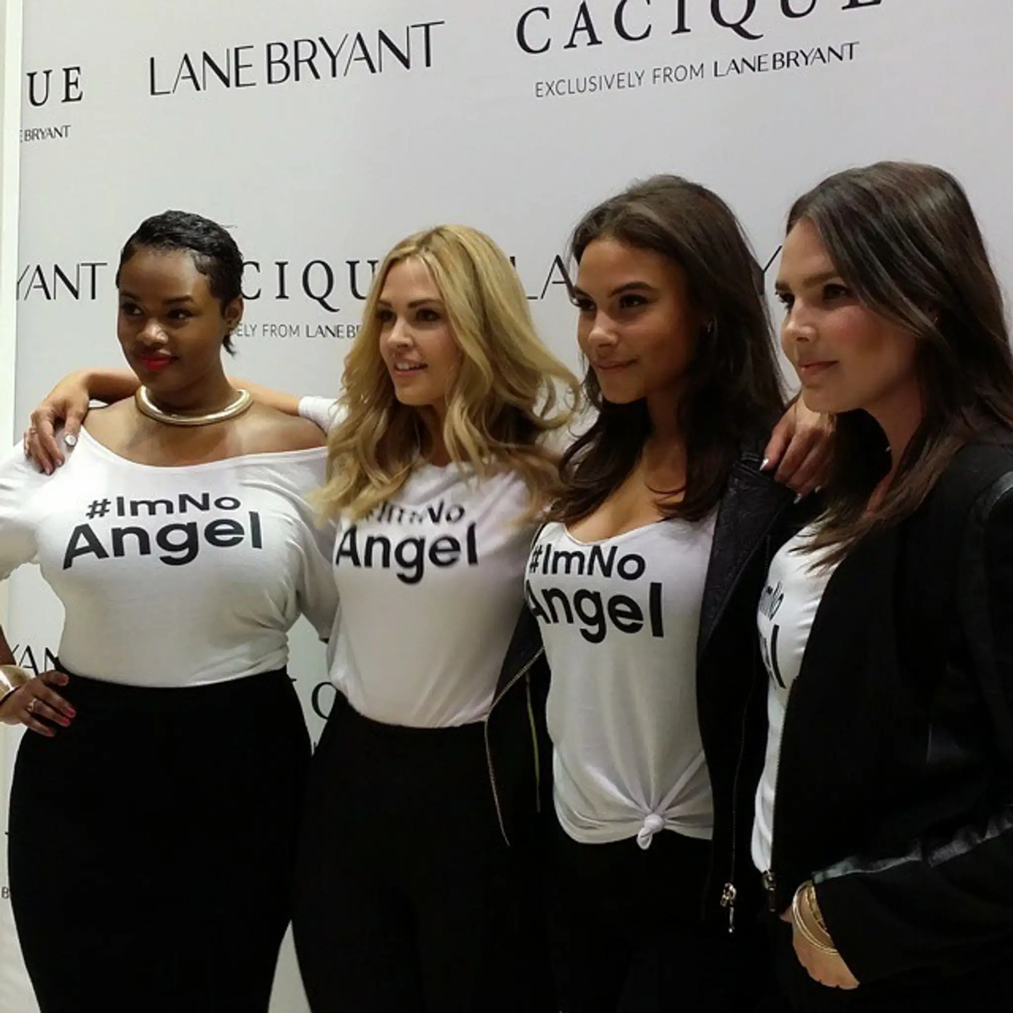 Jarná kampaň plus size modeliek I´m no angel.