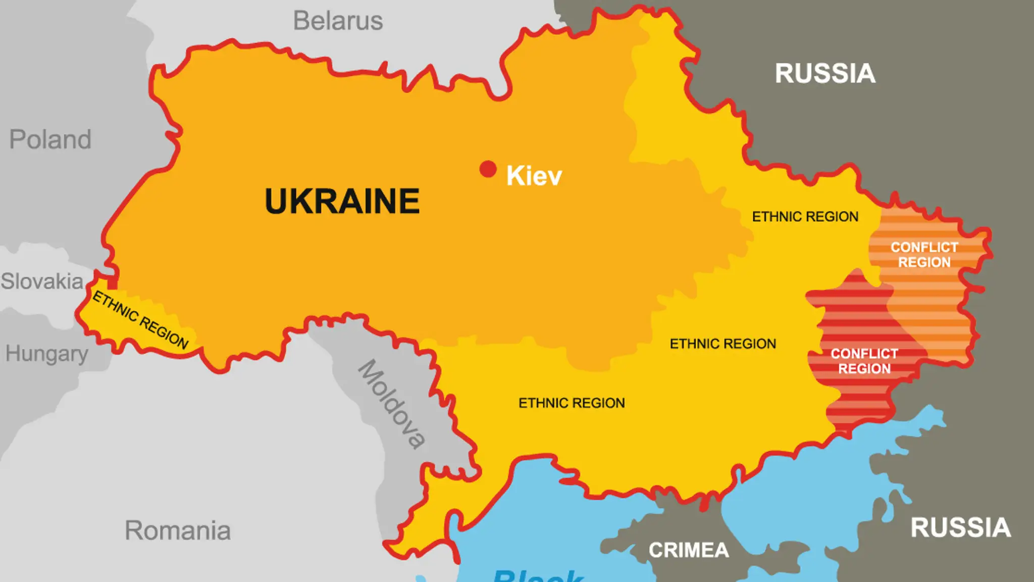 Mapa Ukrajiny