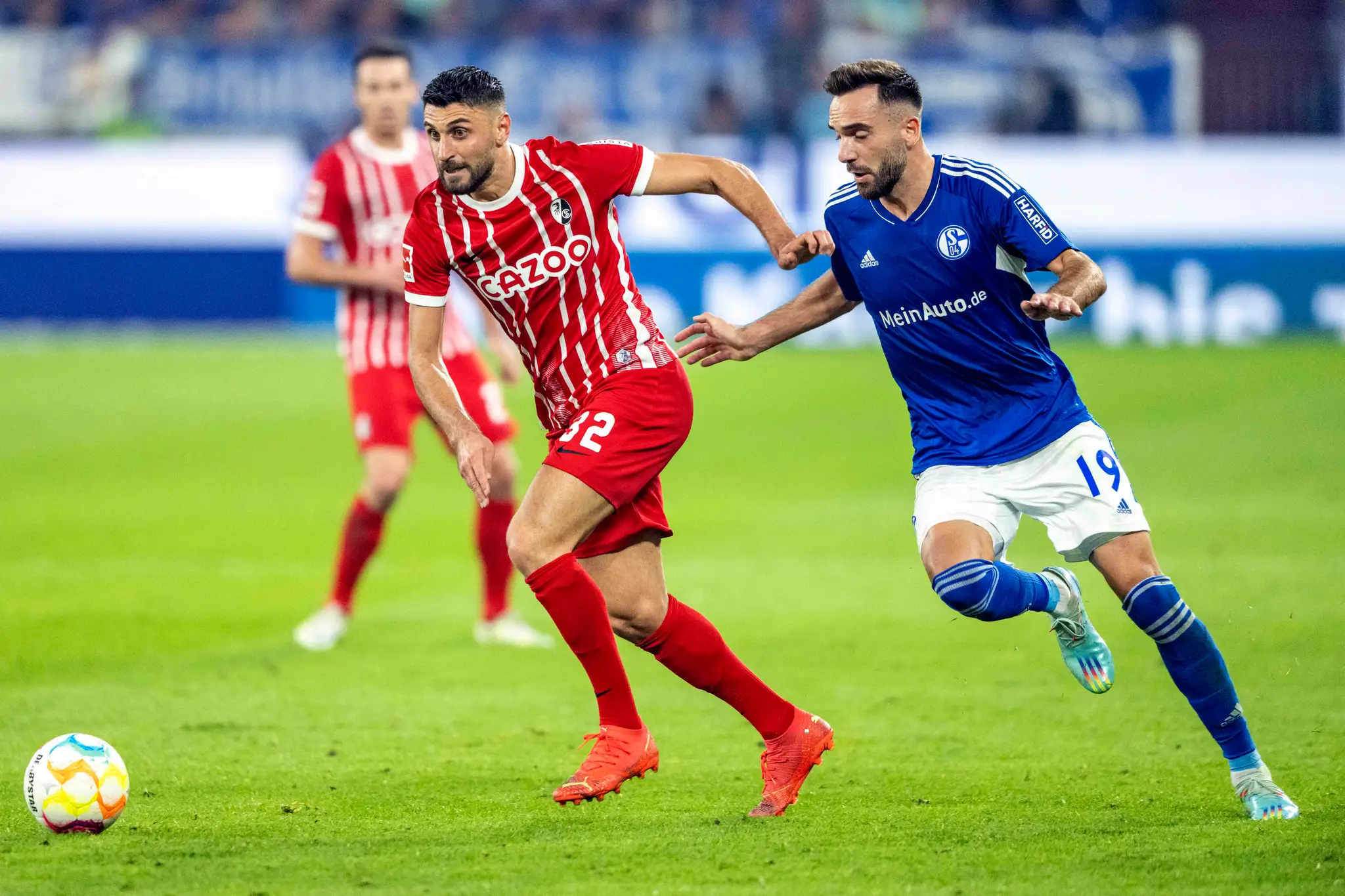Momentka zo zápasu FC Schalke 04 - SC Freiburg