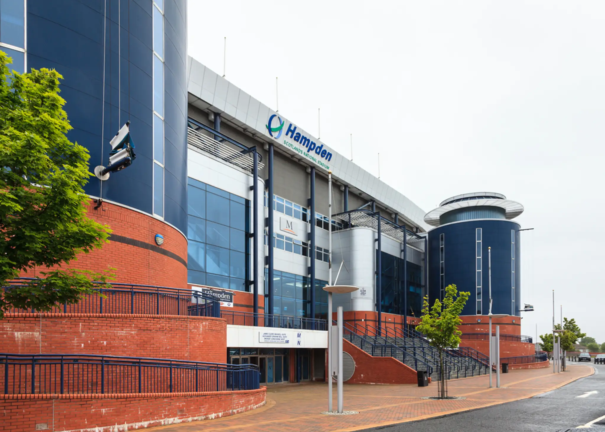 Glasgowský štadión Hampden Park.