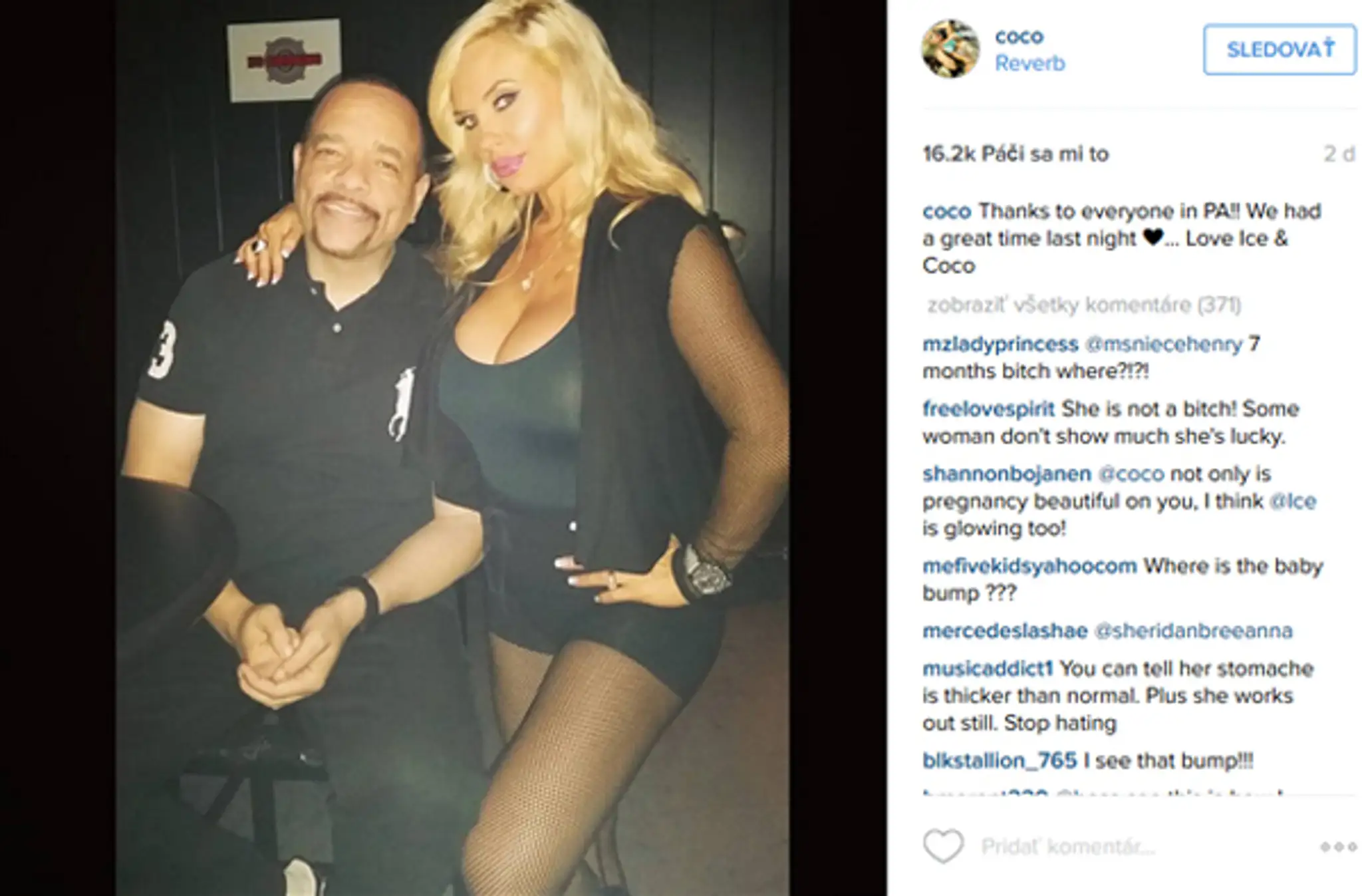Nicole „Coco” Austin v siedmom mesiaci tehotenstva.
