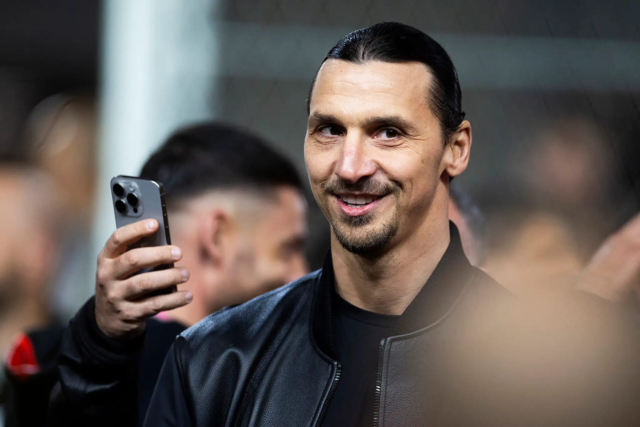 Švédsky futbalista Zlatan Ibrahimovič taktiež nemohol chýbať.