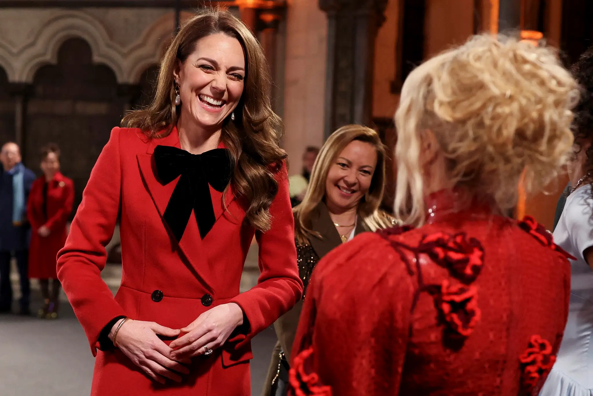 Princezná z Walesu na vianočnej bohoslužbe