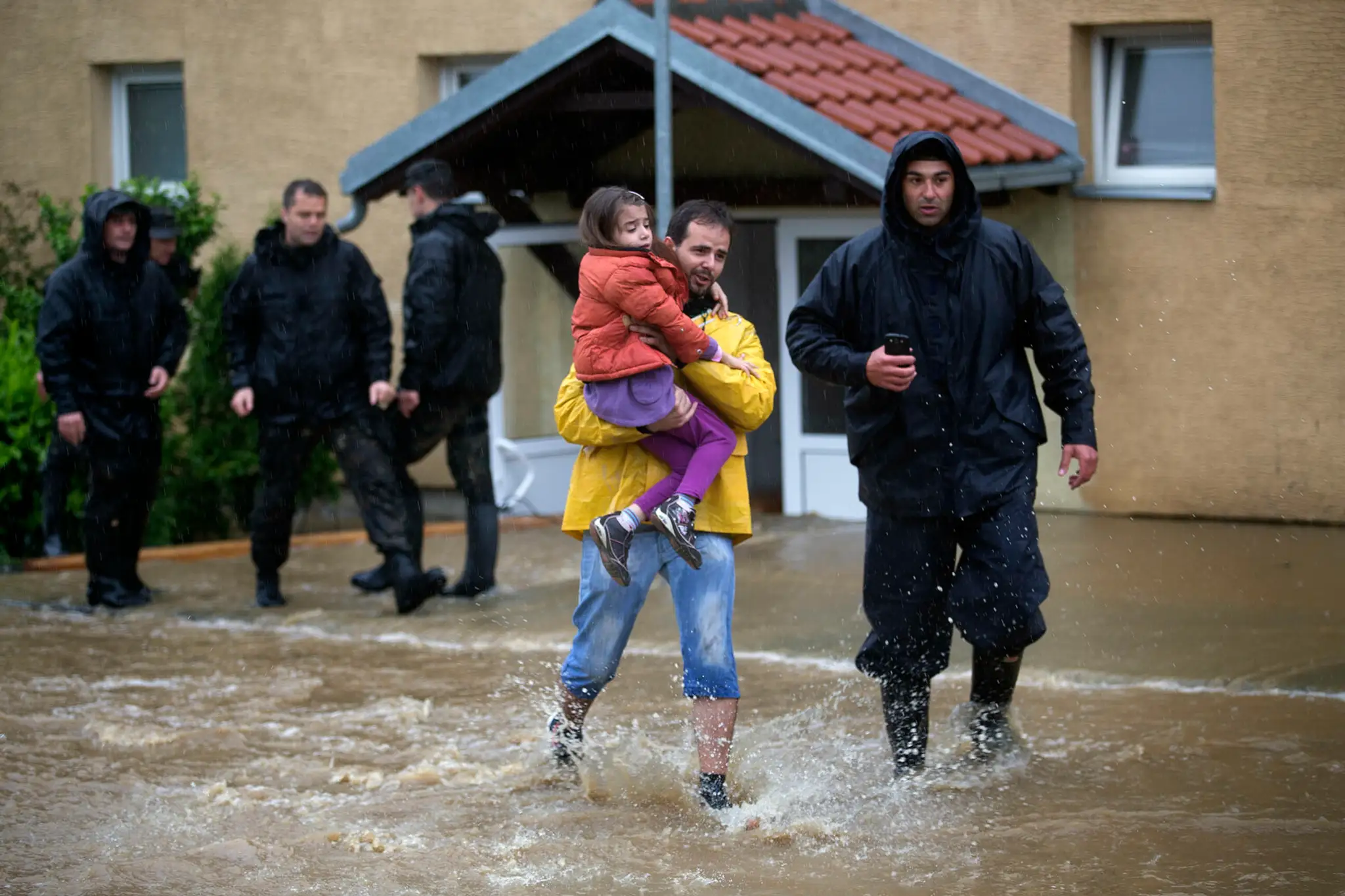 Silná búrka na Balkáne