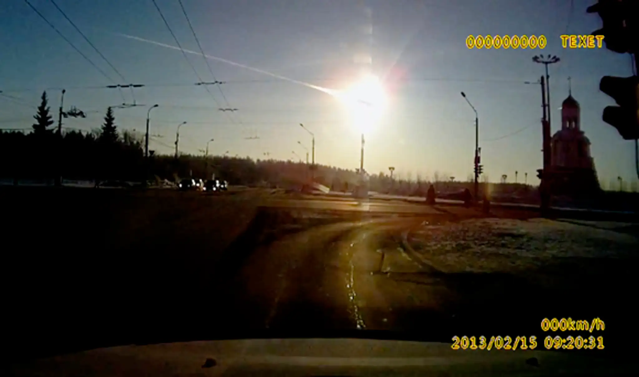 Meteorit v Rusku