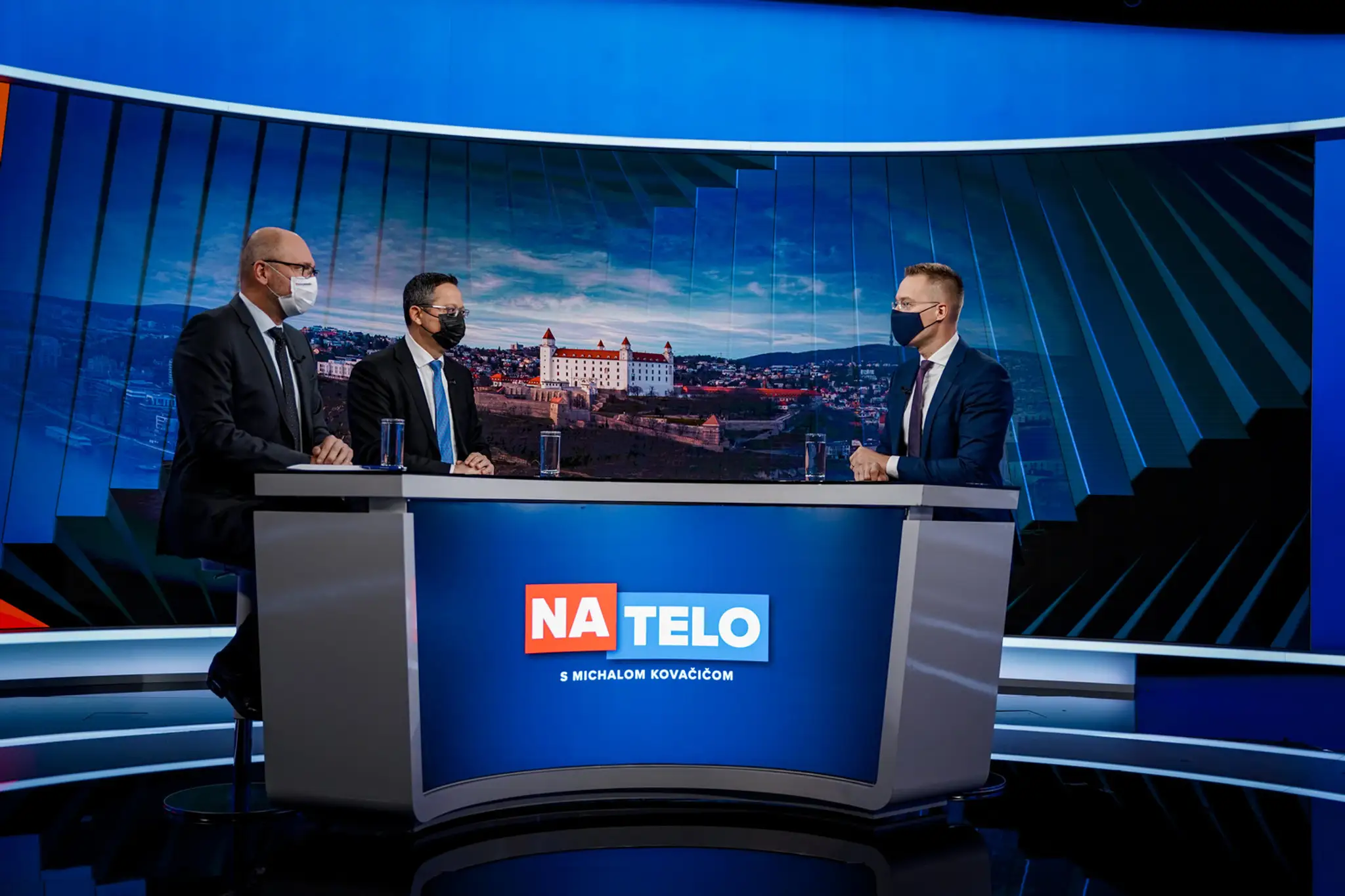 Richard Sulík a Ladislav Kamenický hosťami Michala Kovačiča v Na telo.