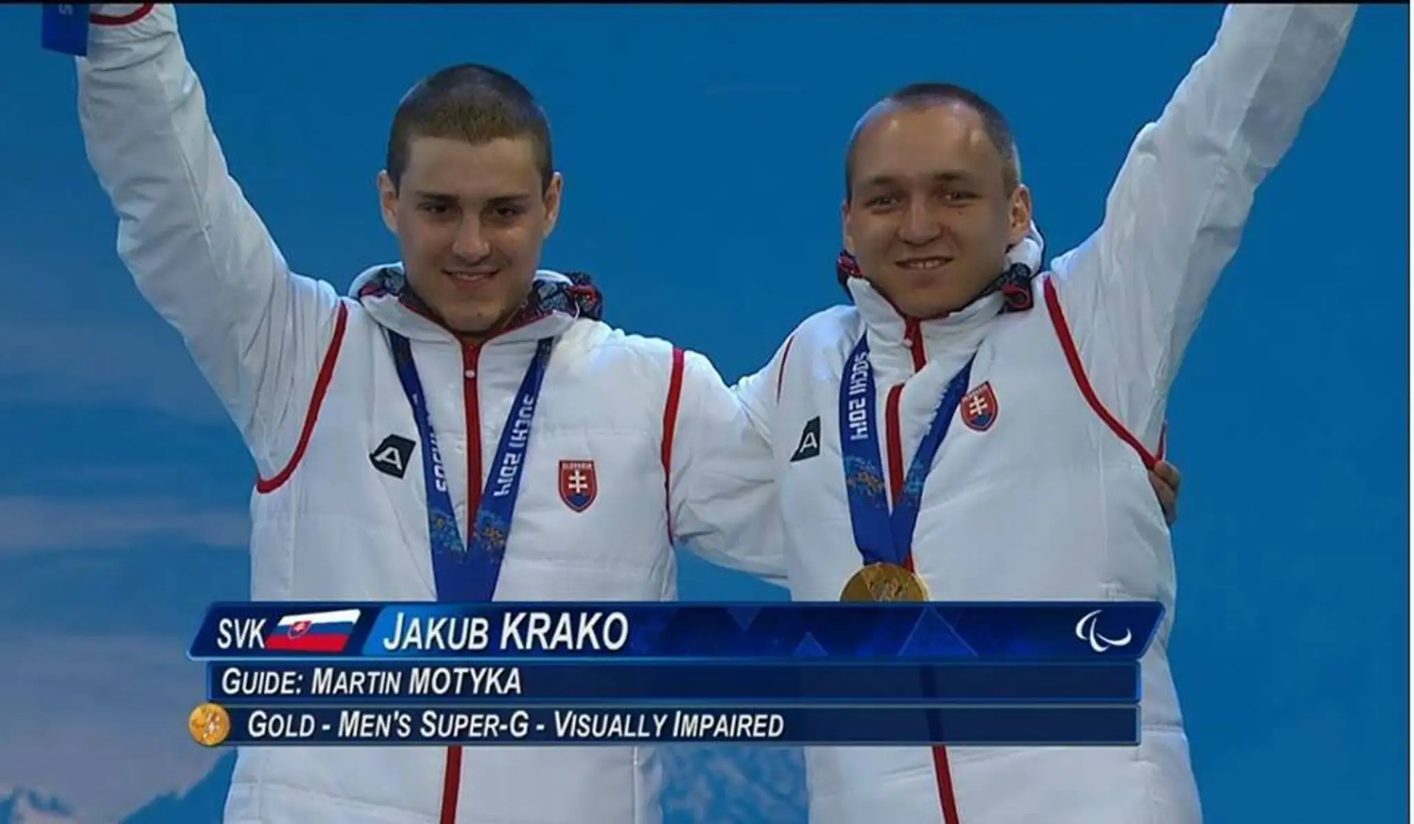 Jakub Krako a zlatá medaila