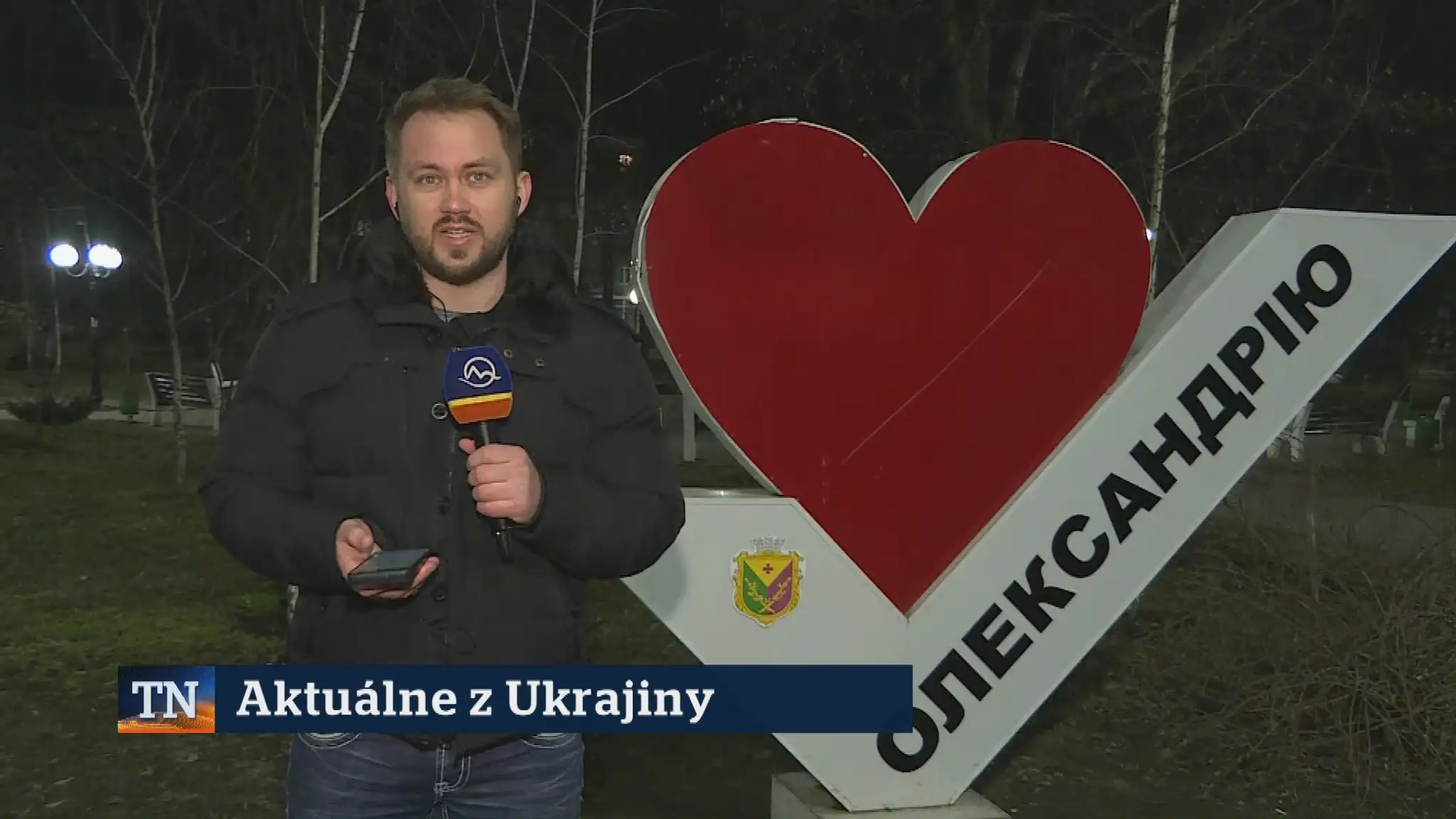 Štáb televízie Markíza naživo z Ukrajiny