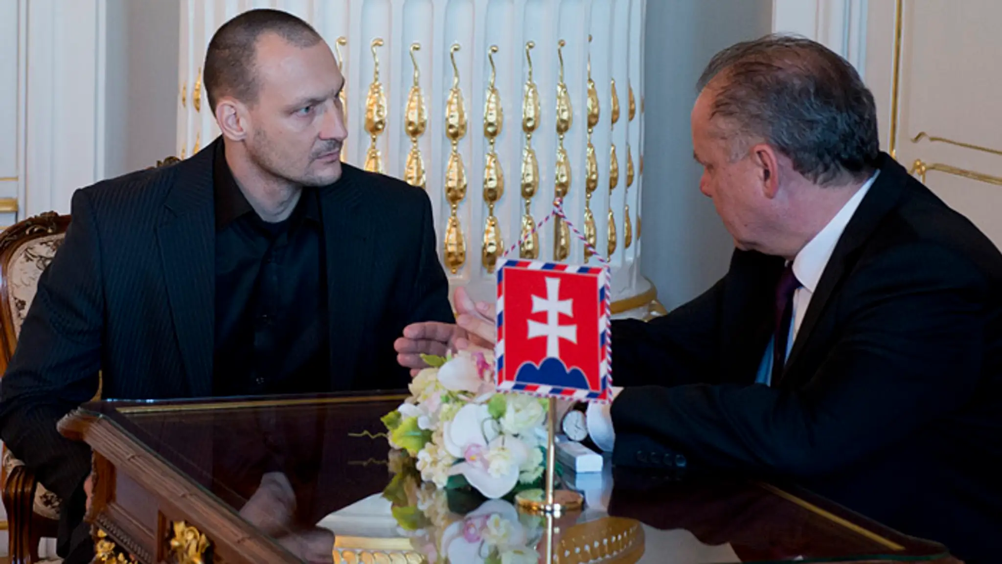 Prezident Andrej Kiska prijal šéfa vyšetrovacieho tímu kauzy Gorila Mareka Gajdoša.
