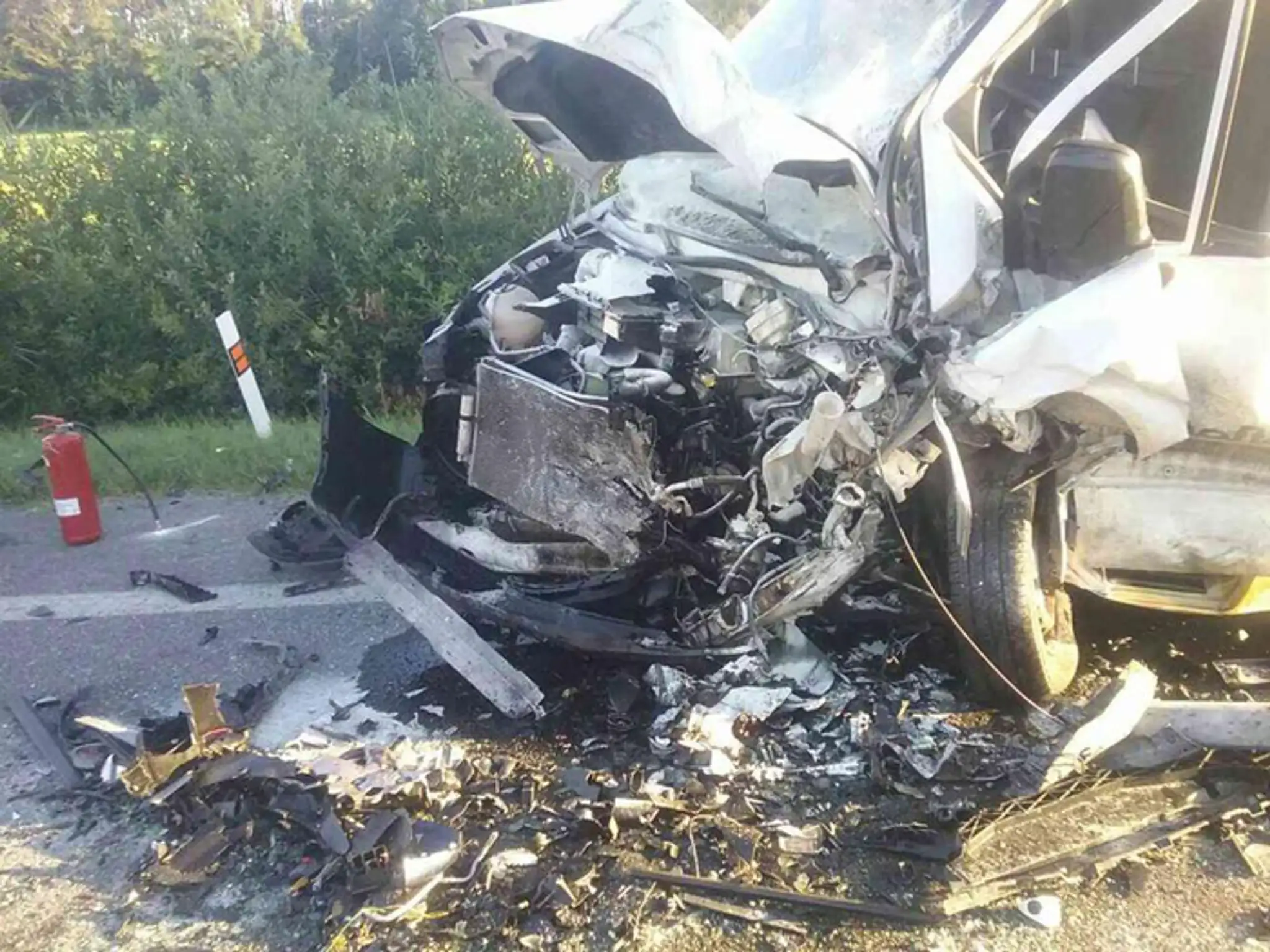 Tragická nehoda pri obci Čáry.