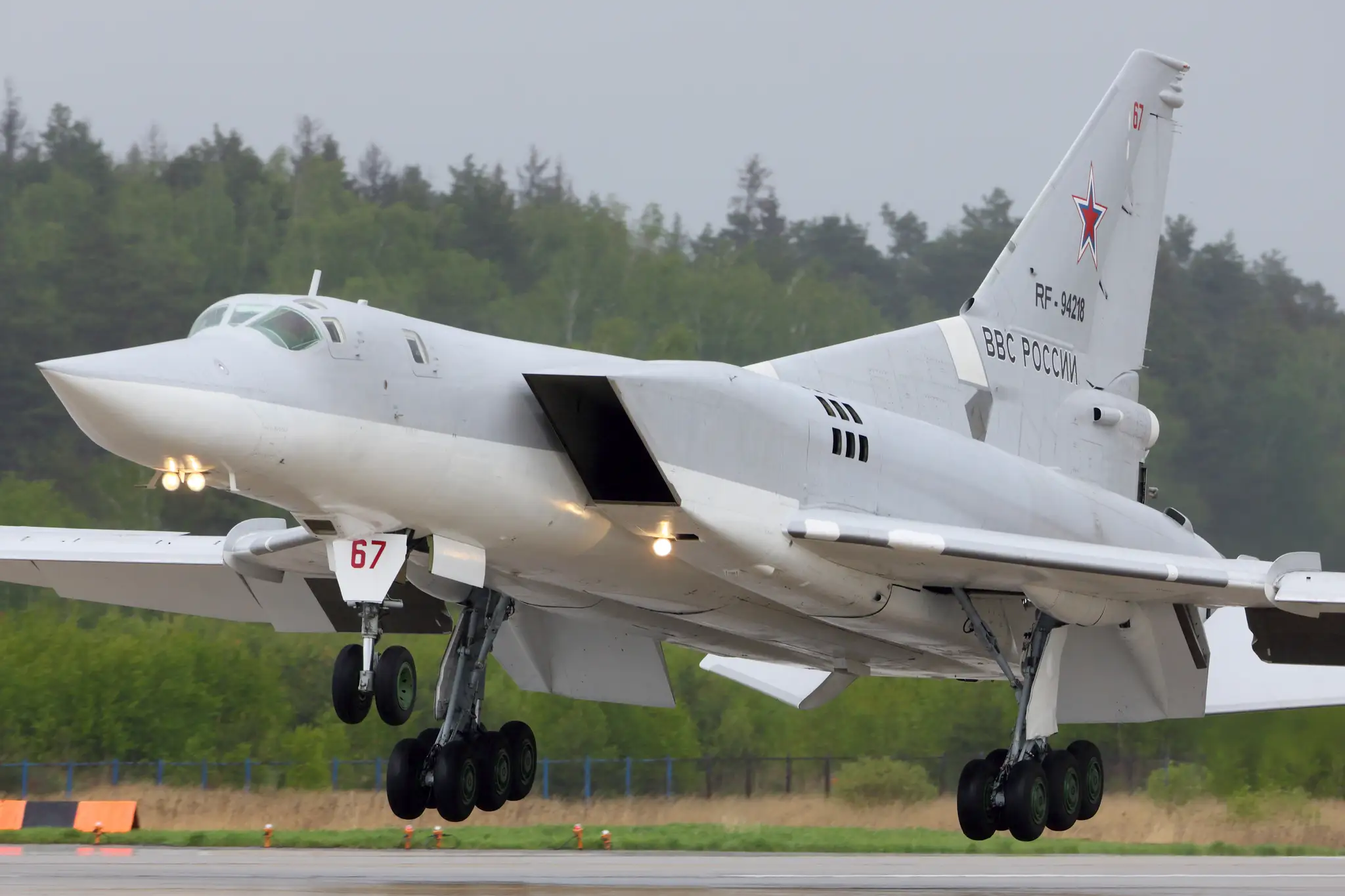 Bombardér Tu-22M3.